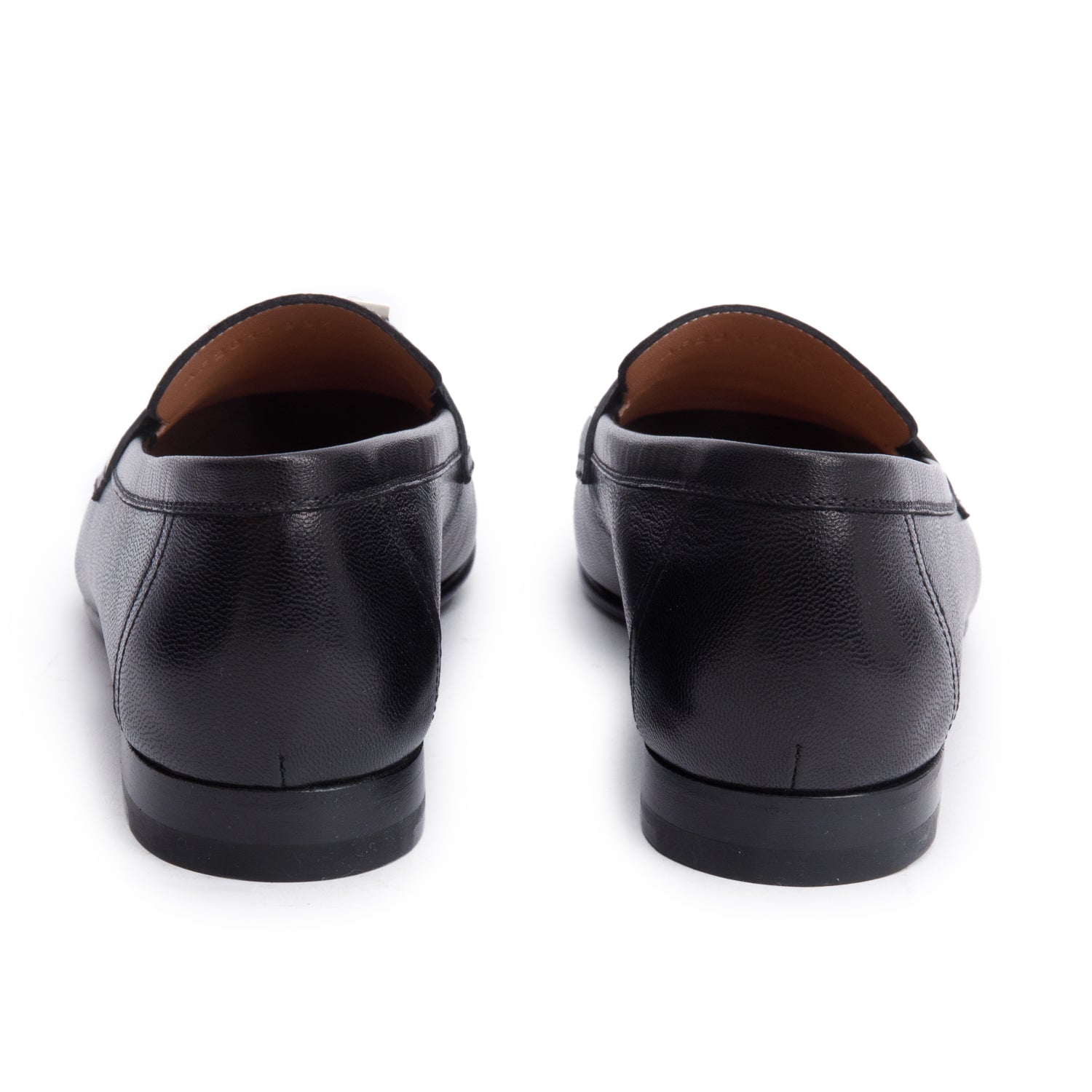 Hermes Noir Chevre Thor Leather Mocassins Paris Loafer, Size 39 w/ Box