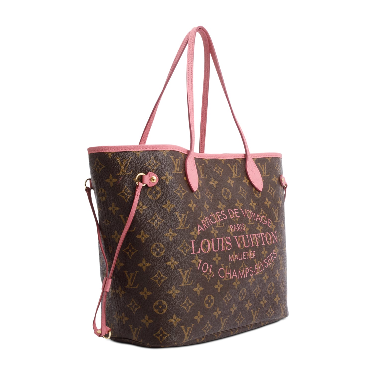 Louis Vuitton Monogram Article De Voyage Neverfull MM