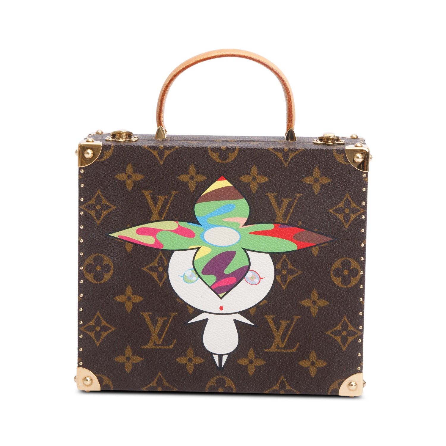 Louis Vuitton X Takashi Murakami Limited Edition Flower Head Monogram Jewelry Box