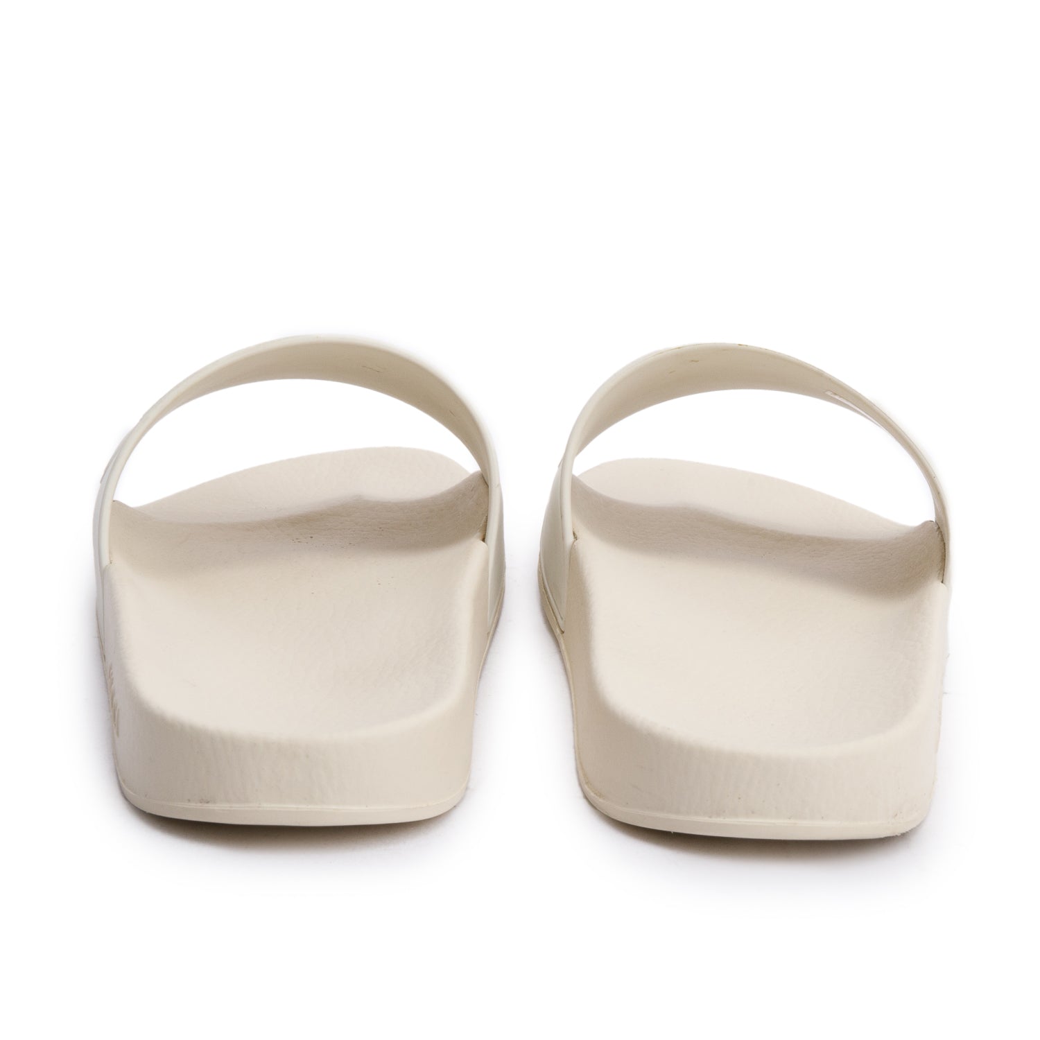 Gucci White Rubber Interlocking G Logo Slides , Size 11 w/ Box