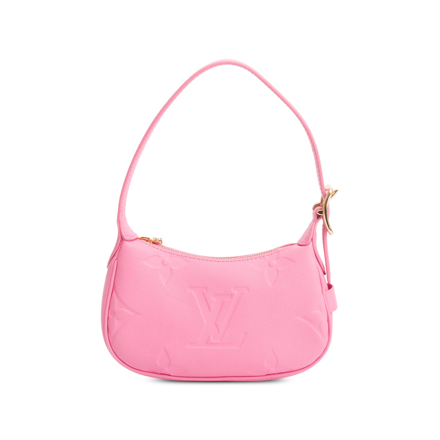 Louis Vuitton Pink Monogram Giant Empreinte Leather Mini Moon w/ Box
