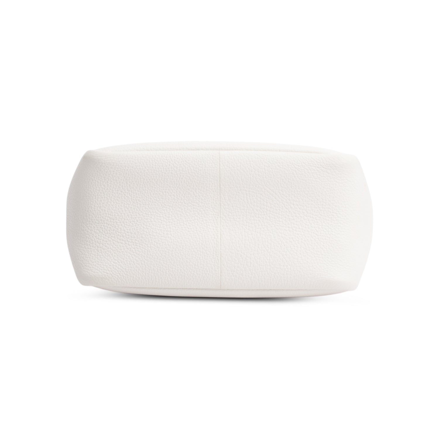 Prada White Vitello Daino Leather Medium Dynamique Tote