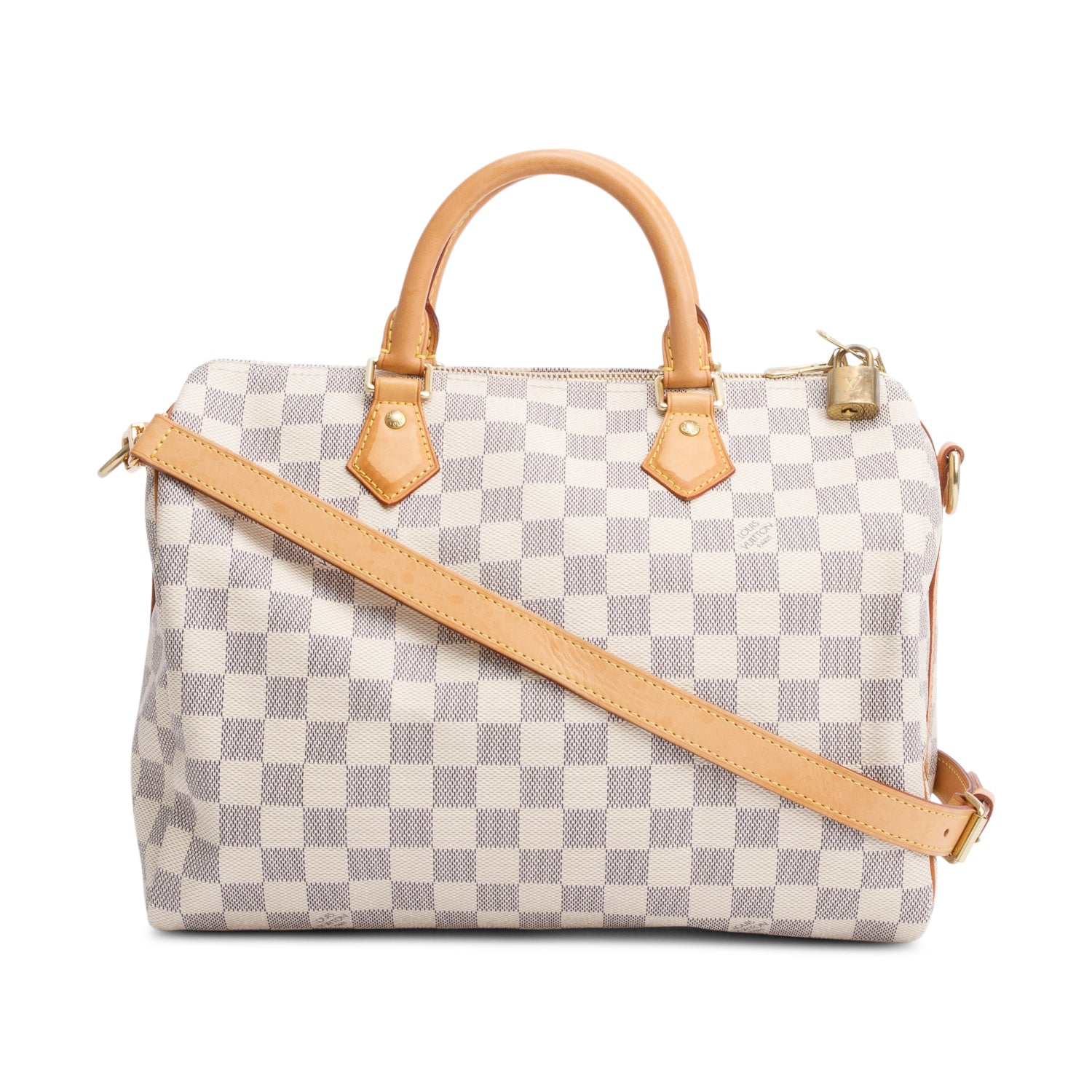 Louis Vuitton Damier Azur Speedy Bandouliere 30 w/ Strap