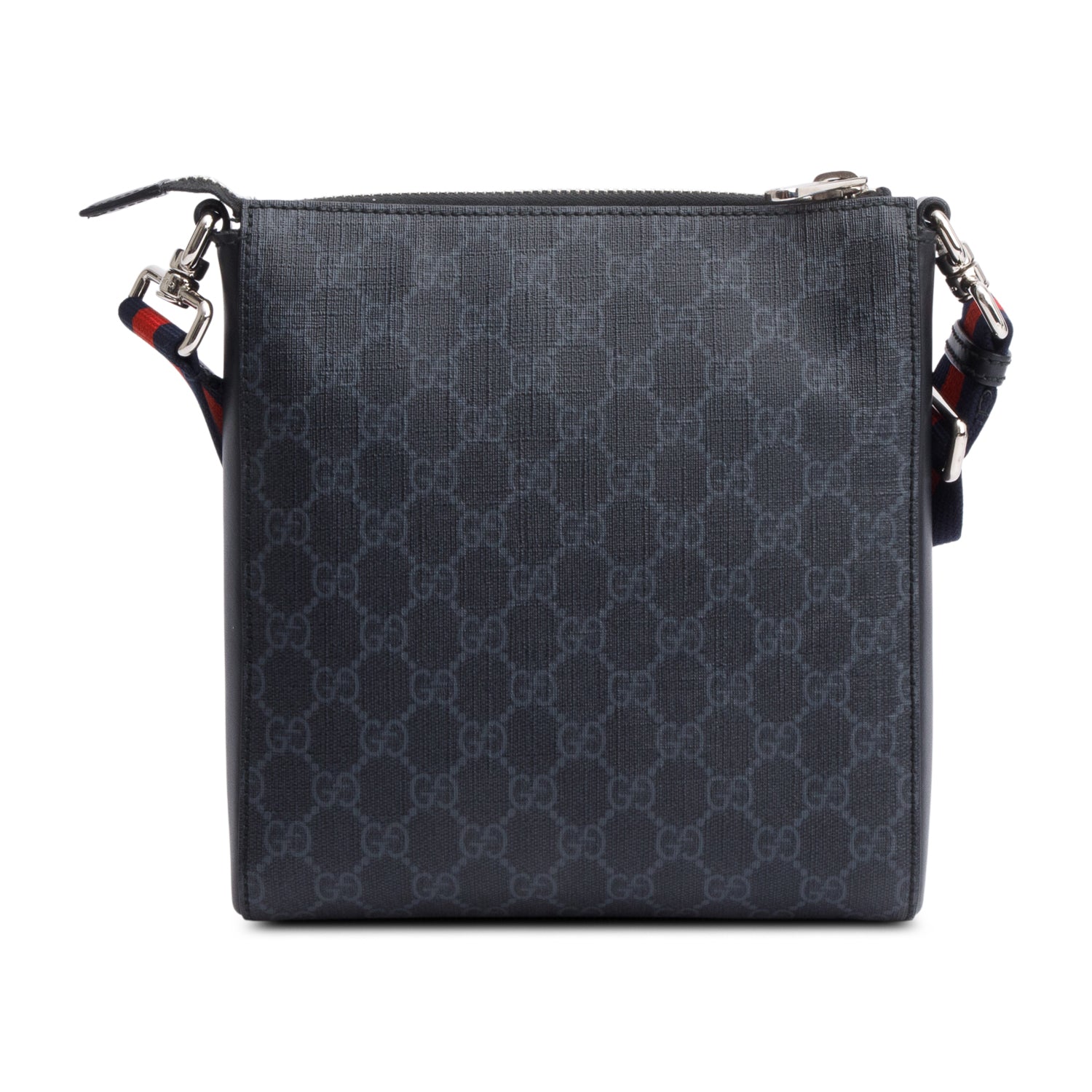 Gucci Black GG Supreme Small Messenger Bag