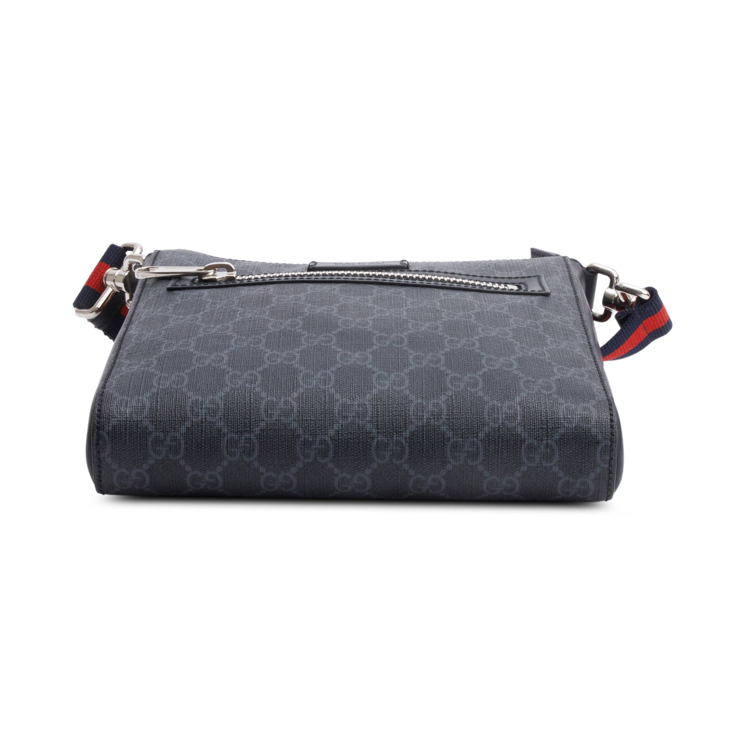 Gucci Black GG Supreme Small Messenger Bag