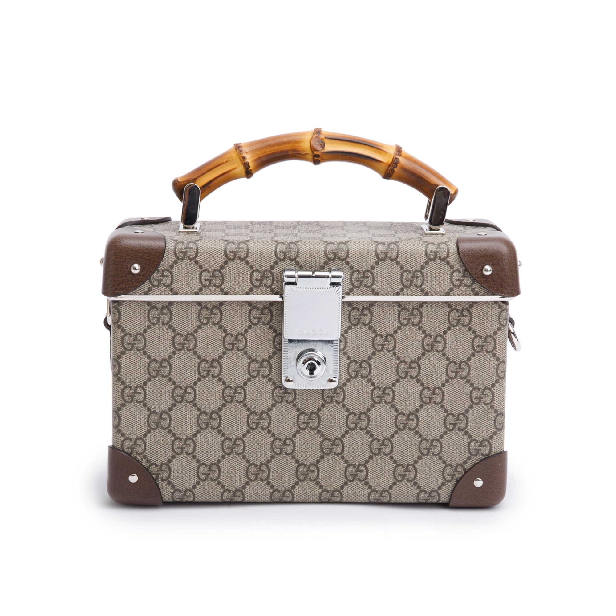 Gucci GG Supreme Globe Trotter Beauty Case w/ Receipt