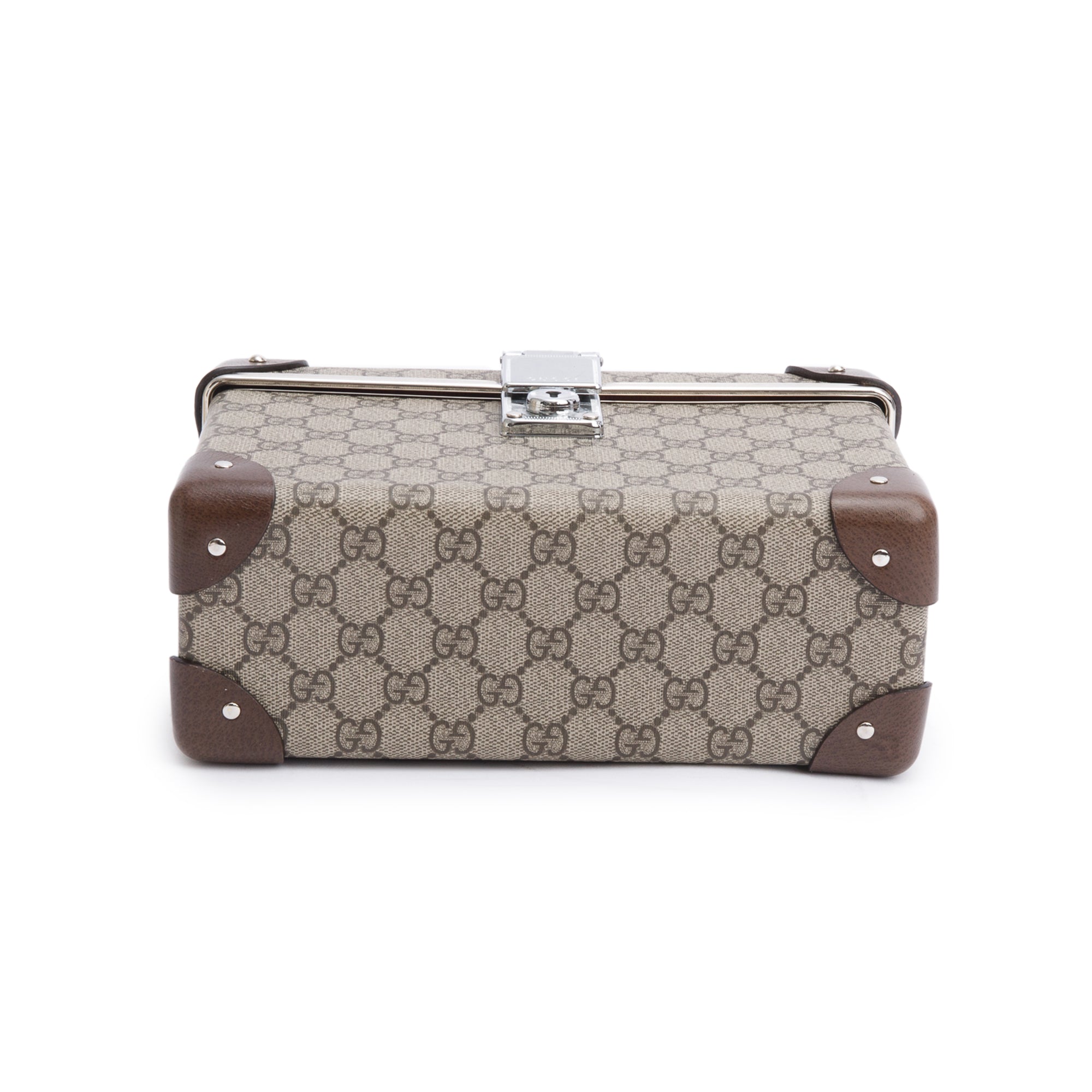 Gucci GG Supreme Globe Trotter Beauty Case w/ Receipt