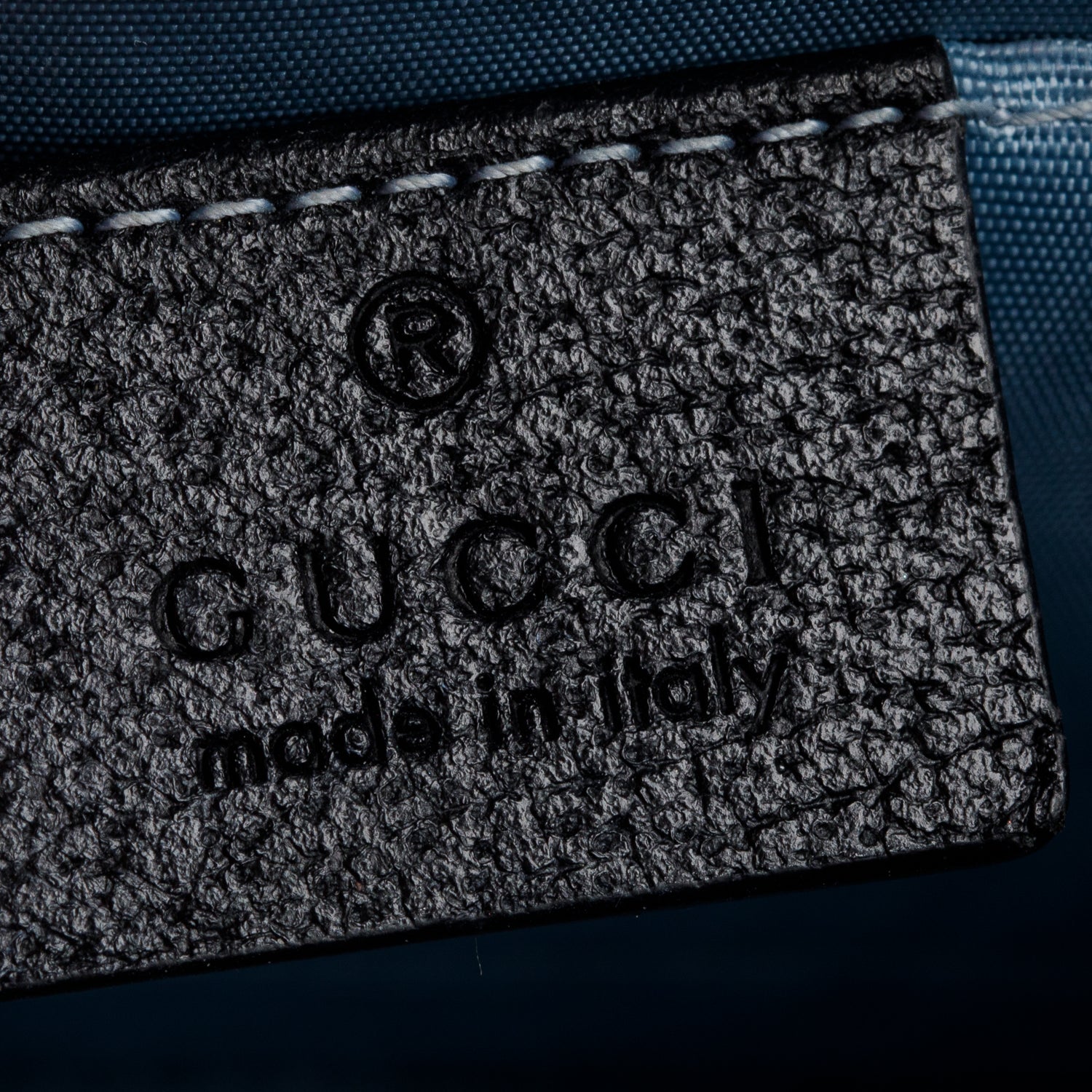 Gucci Black Calfskin Leather Bee Star Mini Top Handle Bag w/ Strap & Box