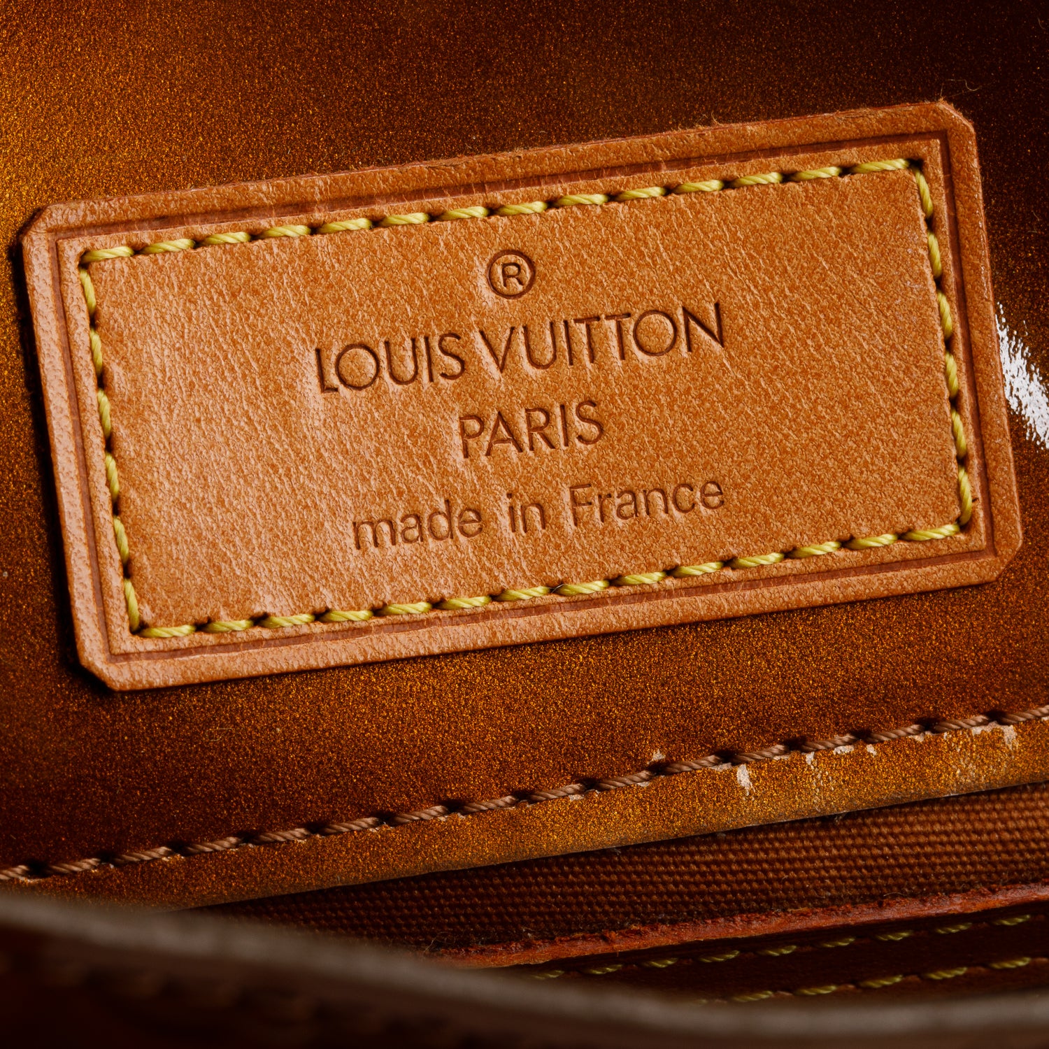 Louis Vuitton Brown Monogram Vernis Reade PM