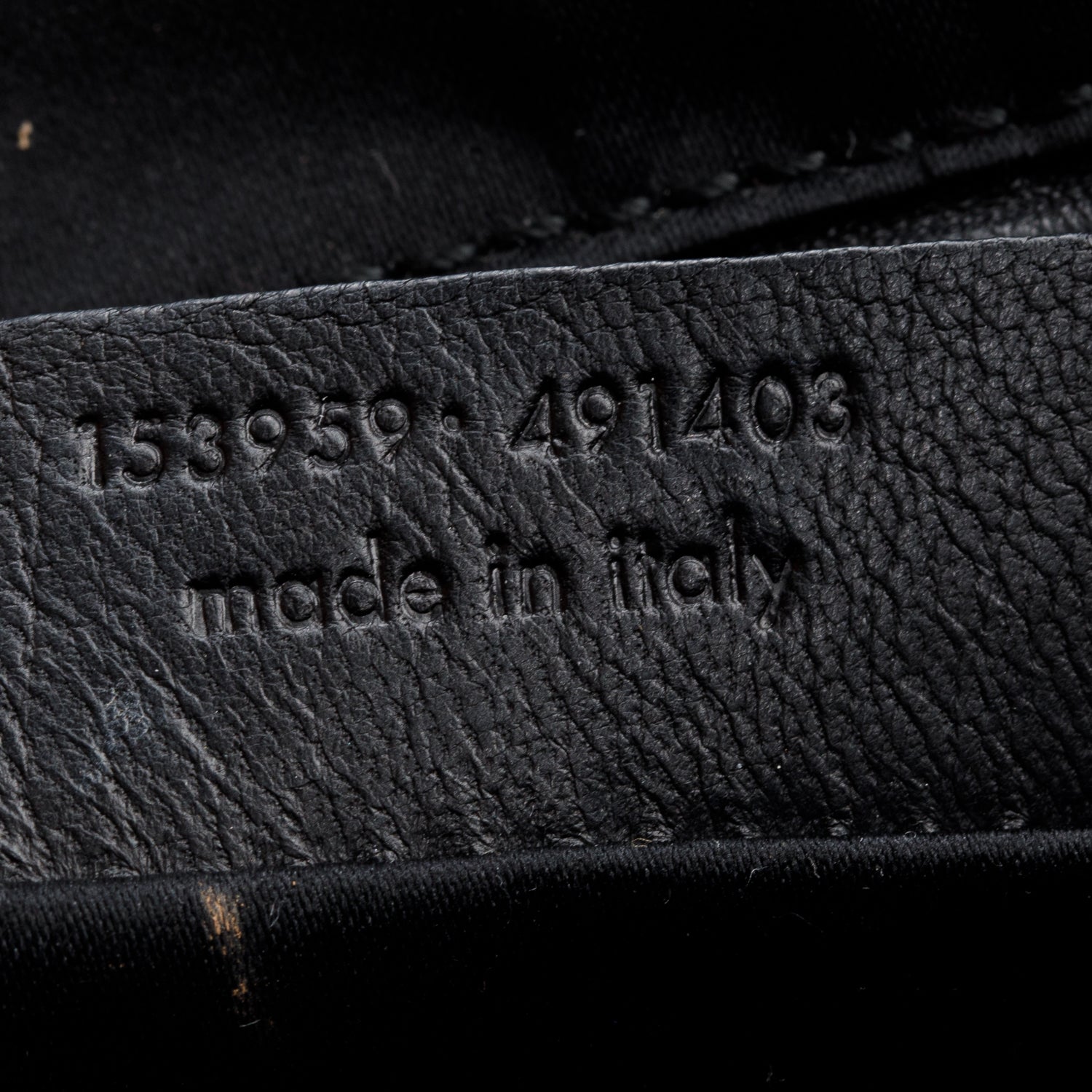 Saint Laurent Grey Grained Leather Large Muse Bag