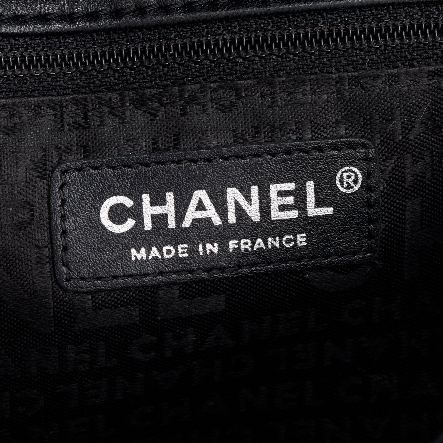 Chanel Black Quilted Patent Leather Chain Through Flap Bag w/ Authenticity Card