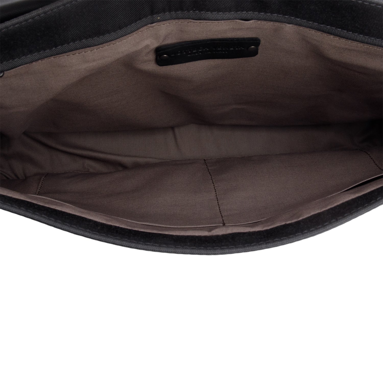 Bottega Veneta Black Intrecciato Leather Canvas Flap Messenger Bag