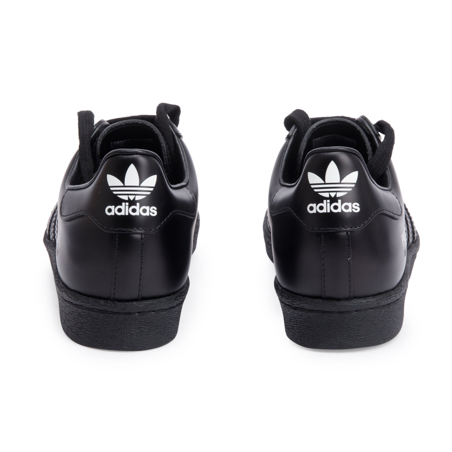 Prada X Adidas Black Leather Superstar Sneakers, Size 36.5 w/ Box