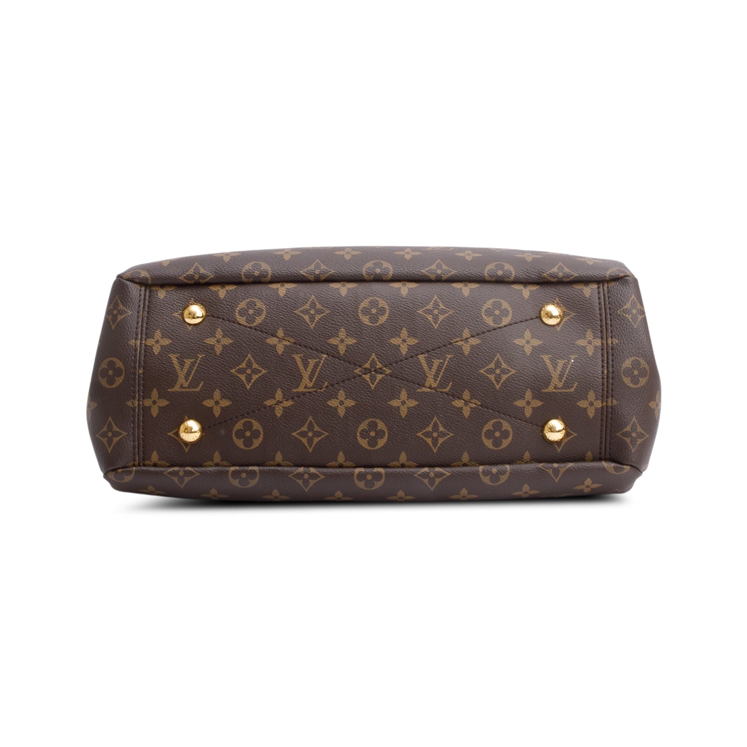 Louis Vuitton Monogram Pallas Tote w/ Strap & Receipt