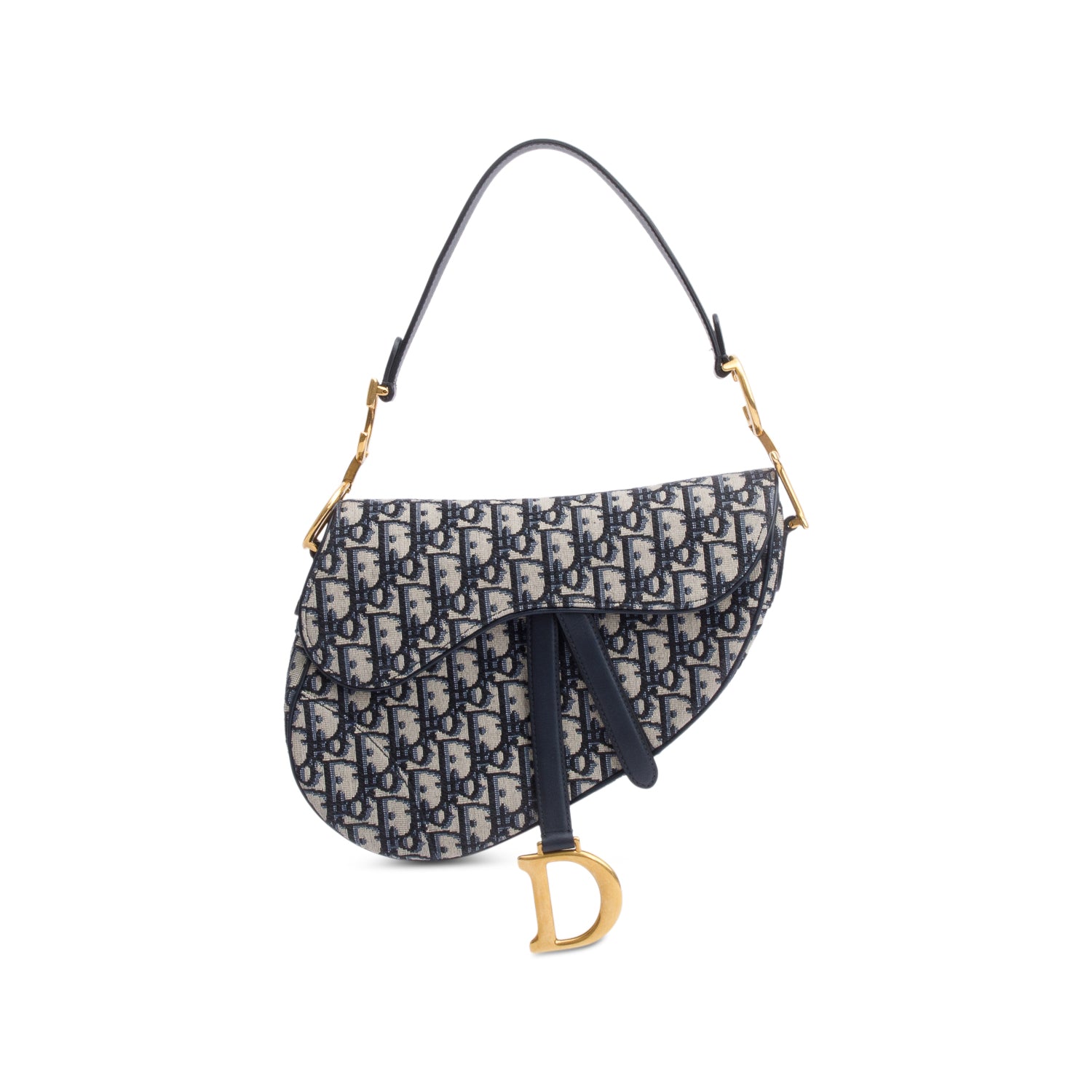 Christian Dior Oblique Medium Saddle Bag