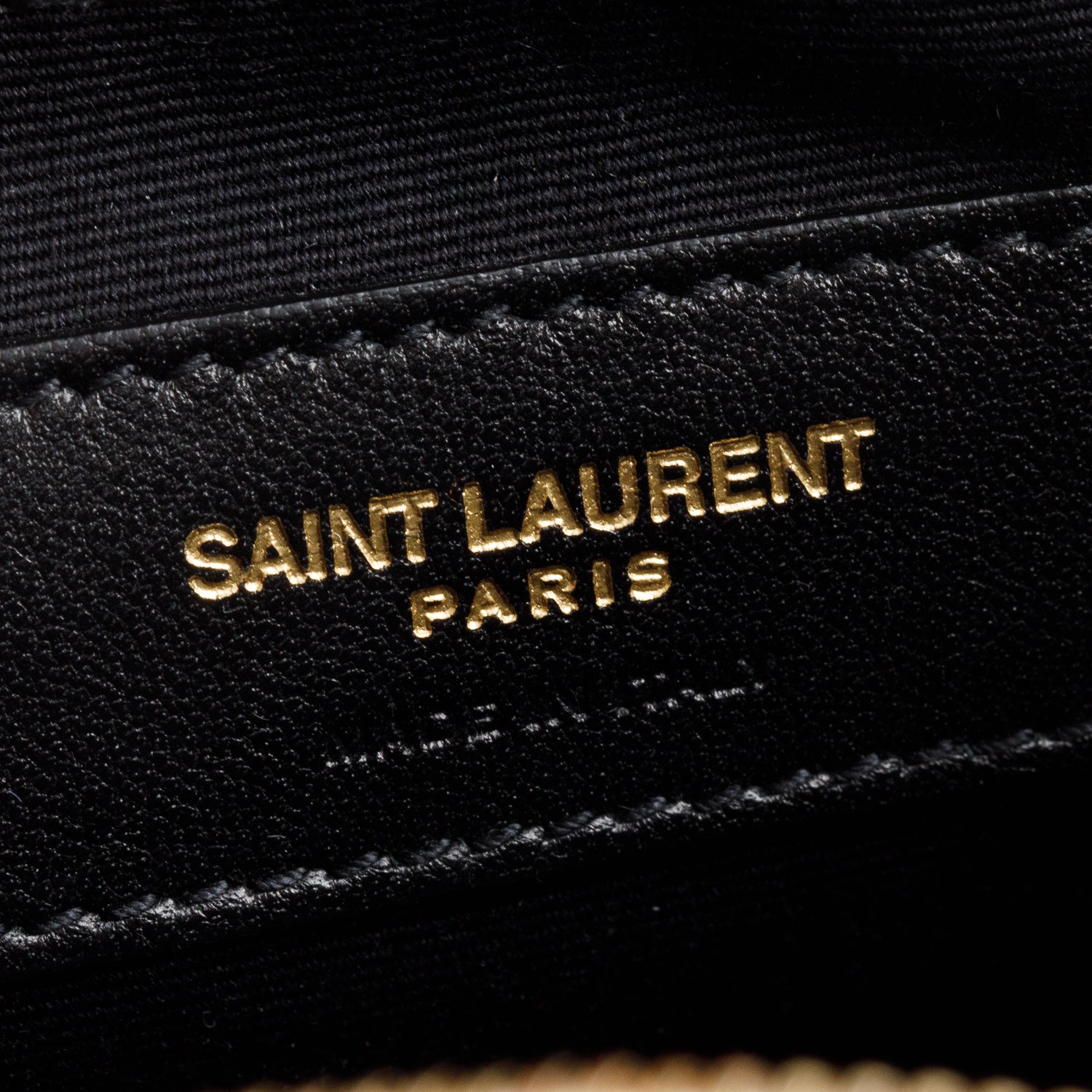 Saint Laurent 2020 White Quilted Calfskin Leather Lou Belt Bag