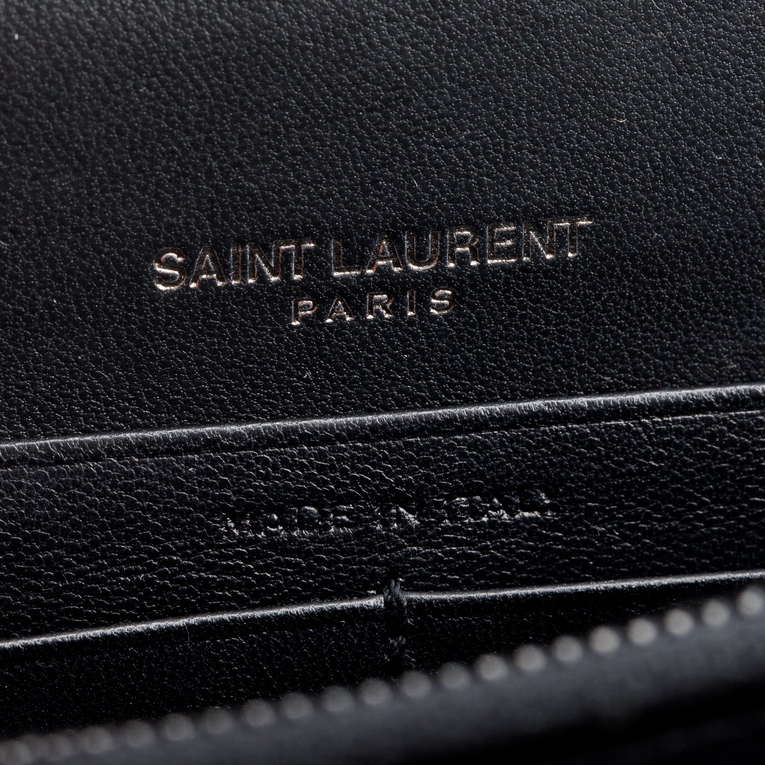 Saint Laurent Black Velvet Crystal Small Kate Tassel Bag
