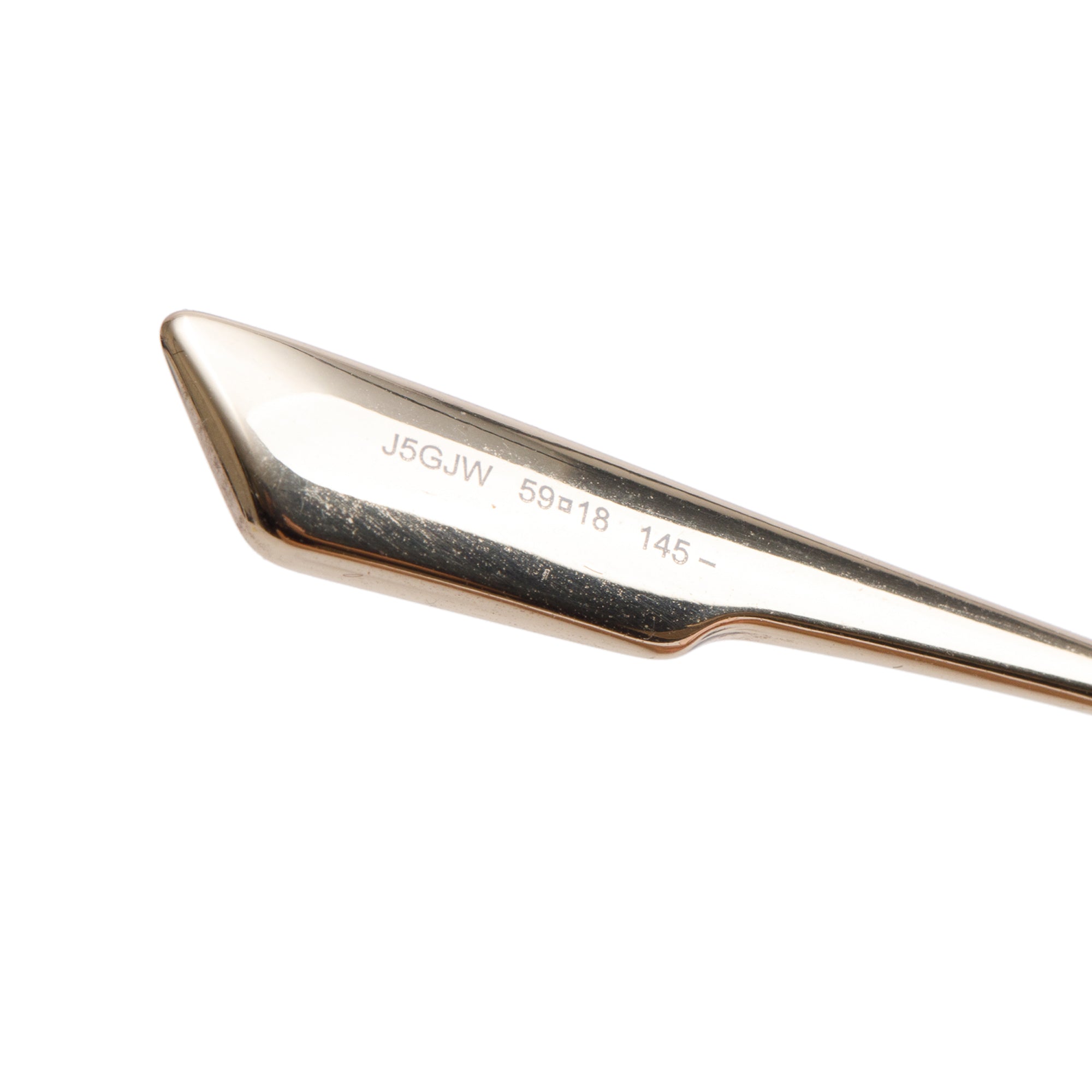 Christian Dior Gold-Tone Metal Stellaire 1 Square Sunglasses w/ Case & Authenticity Card