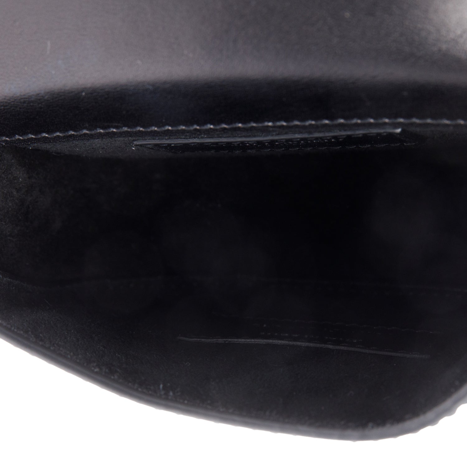 Saint Laurent 2020 Black Calfskin Leather Kaia Belt Bag w/ Receipt