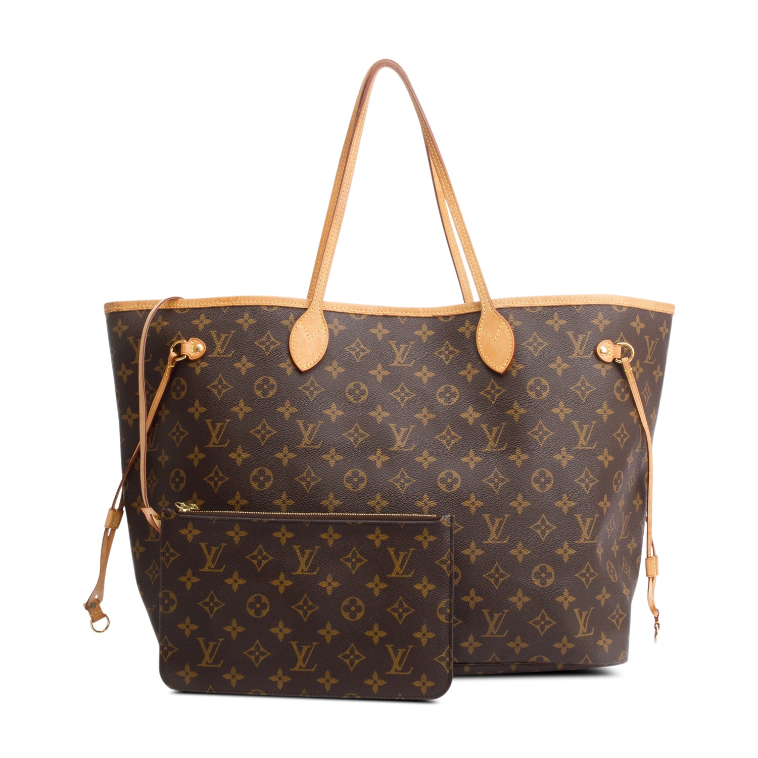 Louis Vuitton Monogram Neverfull GM w/ Pouch