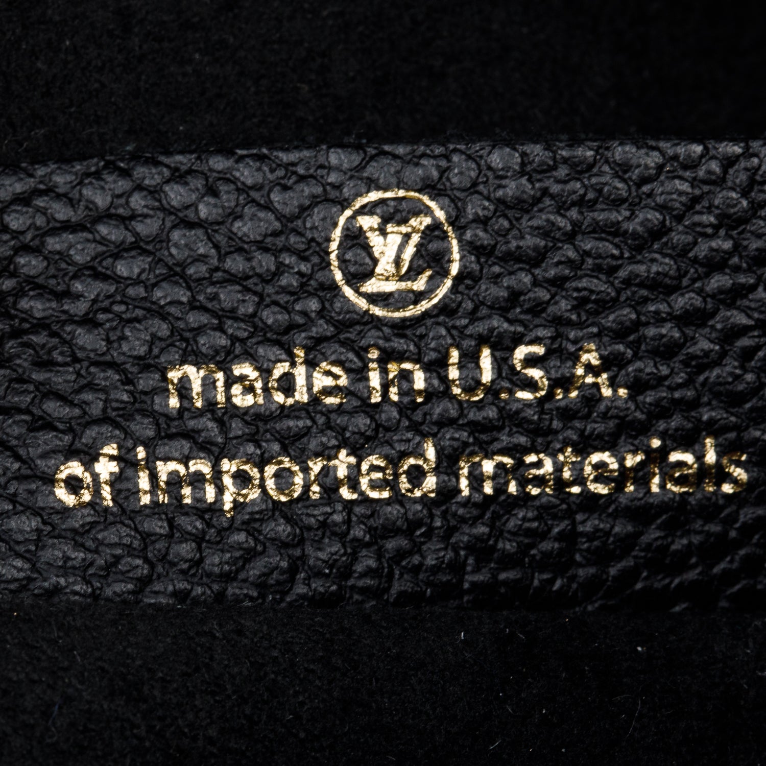 Louis Vuitton Monogram Black Leather Trim Surene MM