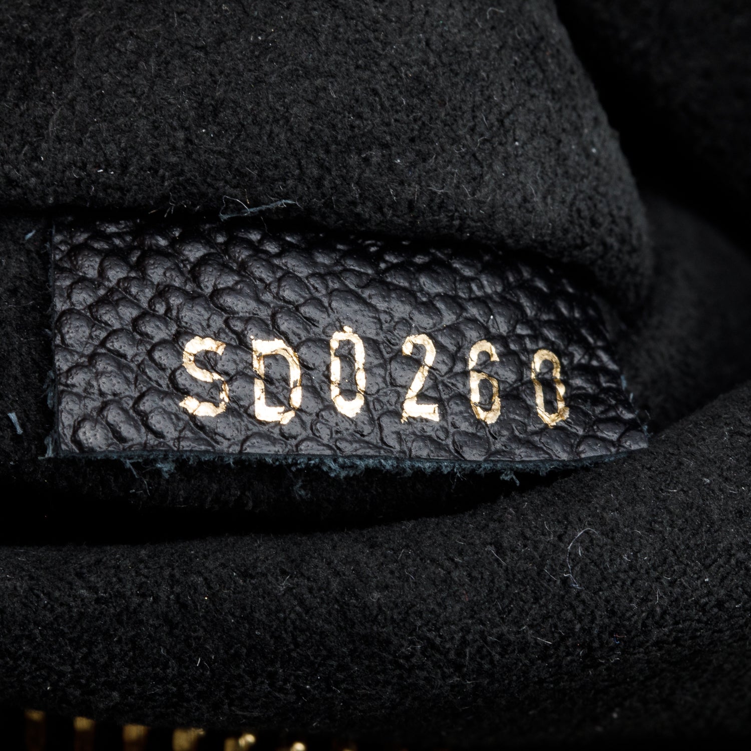 Louis Vuitton Monogram Black Leather Trim Surene MM