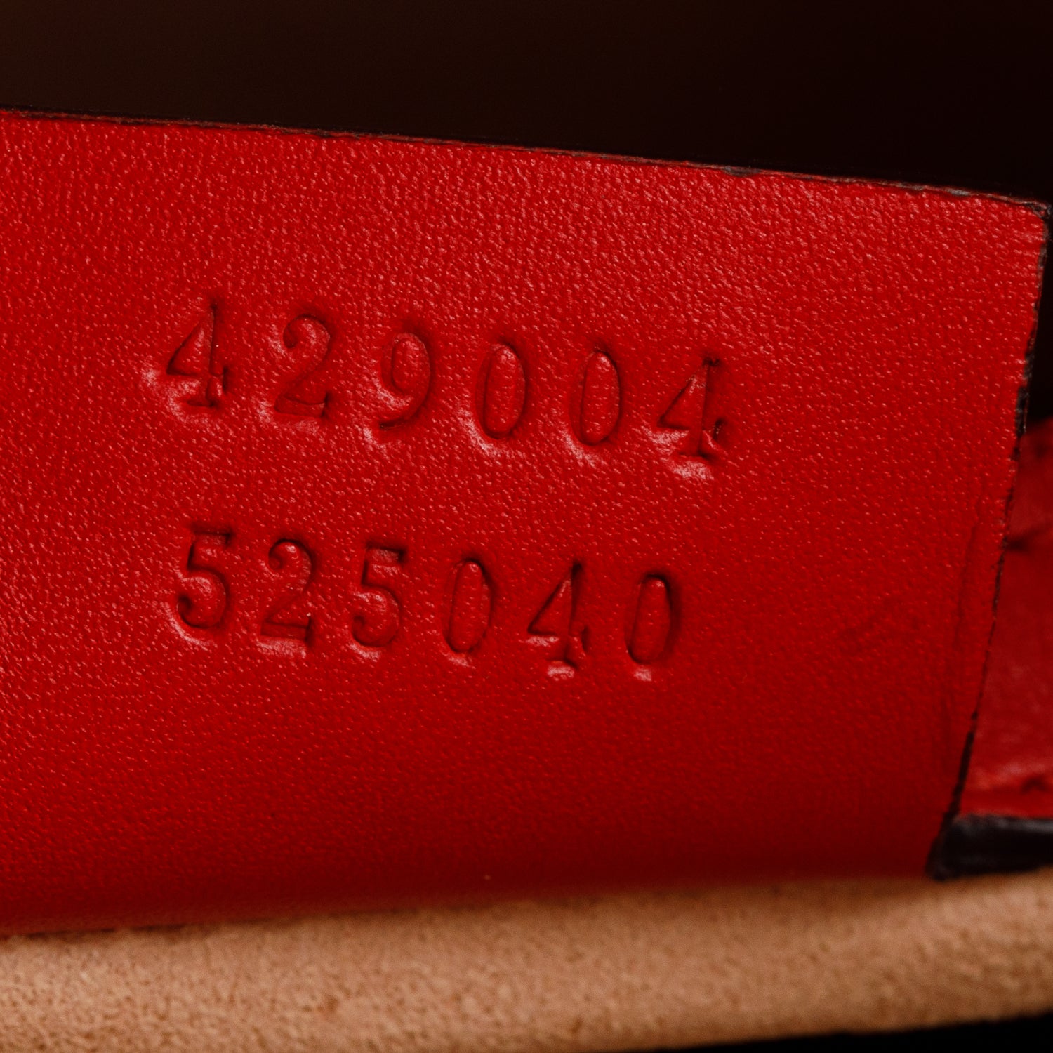 Gucci Red Calfskin Leather Ghost GG Diamond Messenger Bag w/ Strap