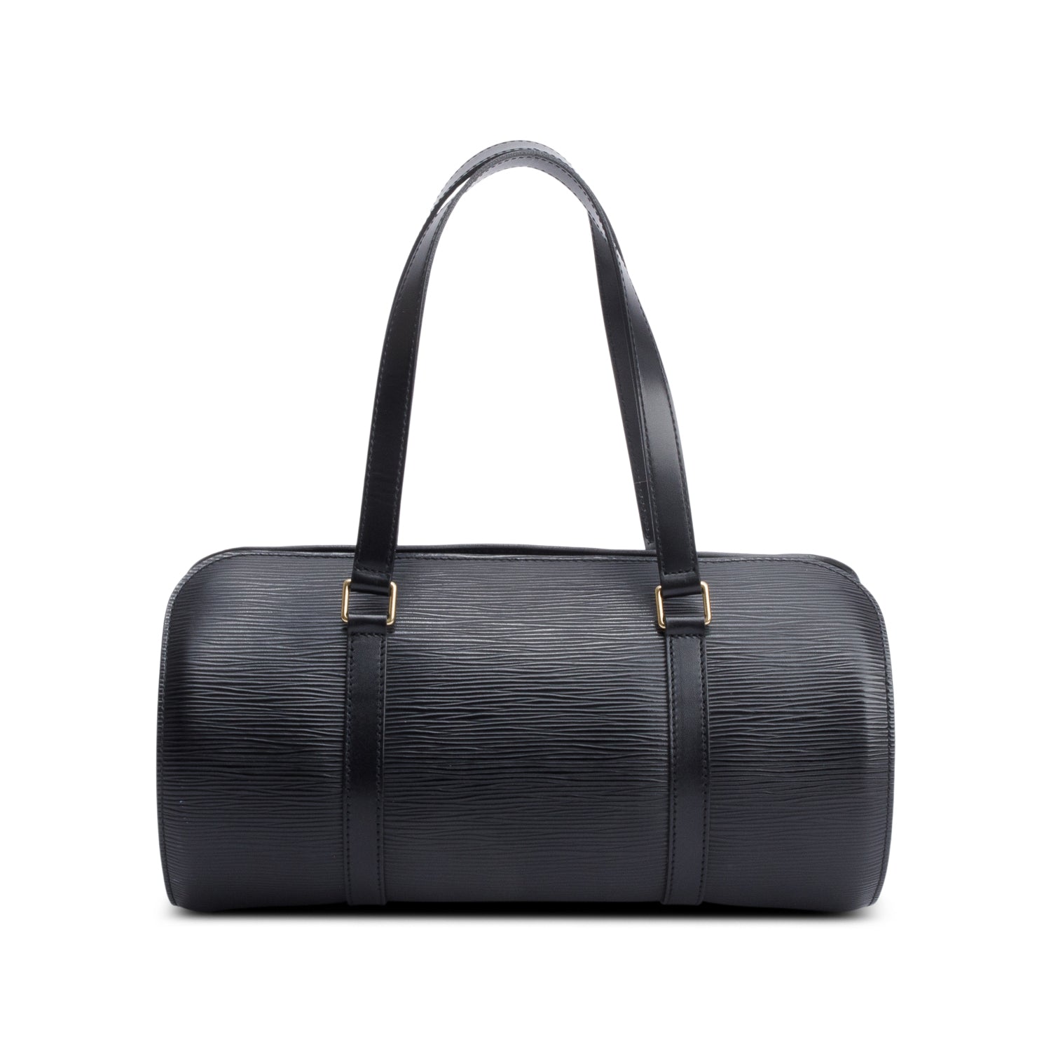 Louis Vuitton Black Epi Leather Soufflot Bag