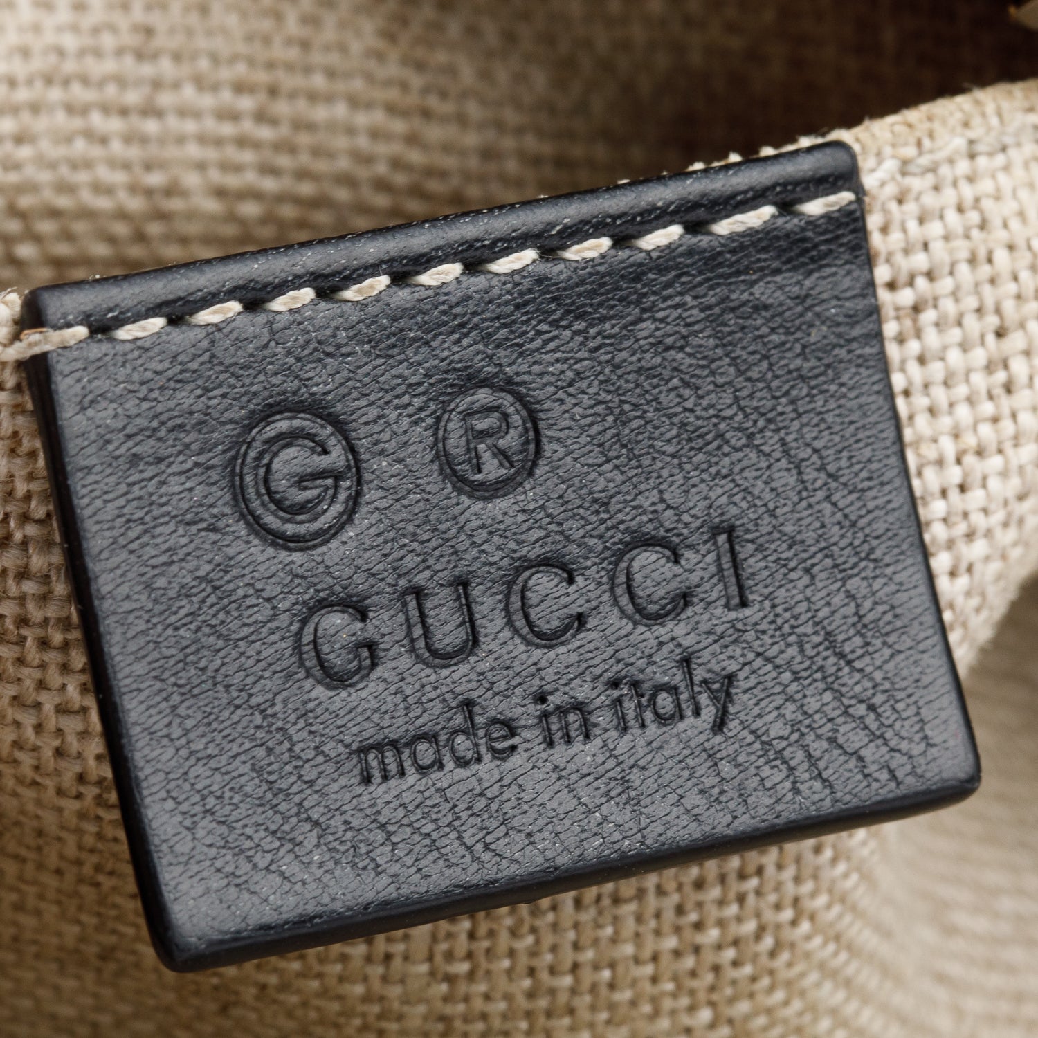 Gucci Black Microguccissima Leather Mini Bree Crossbody Bag