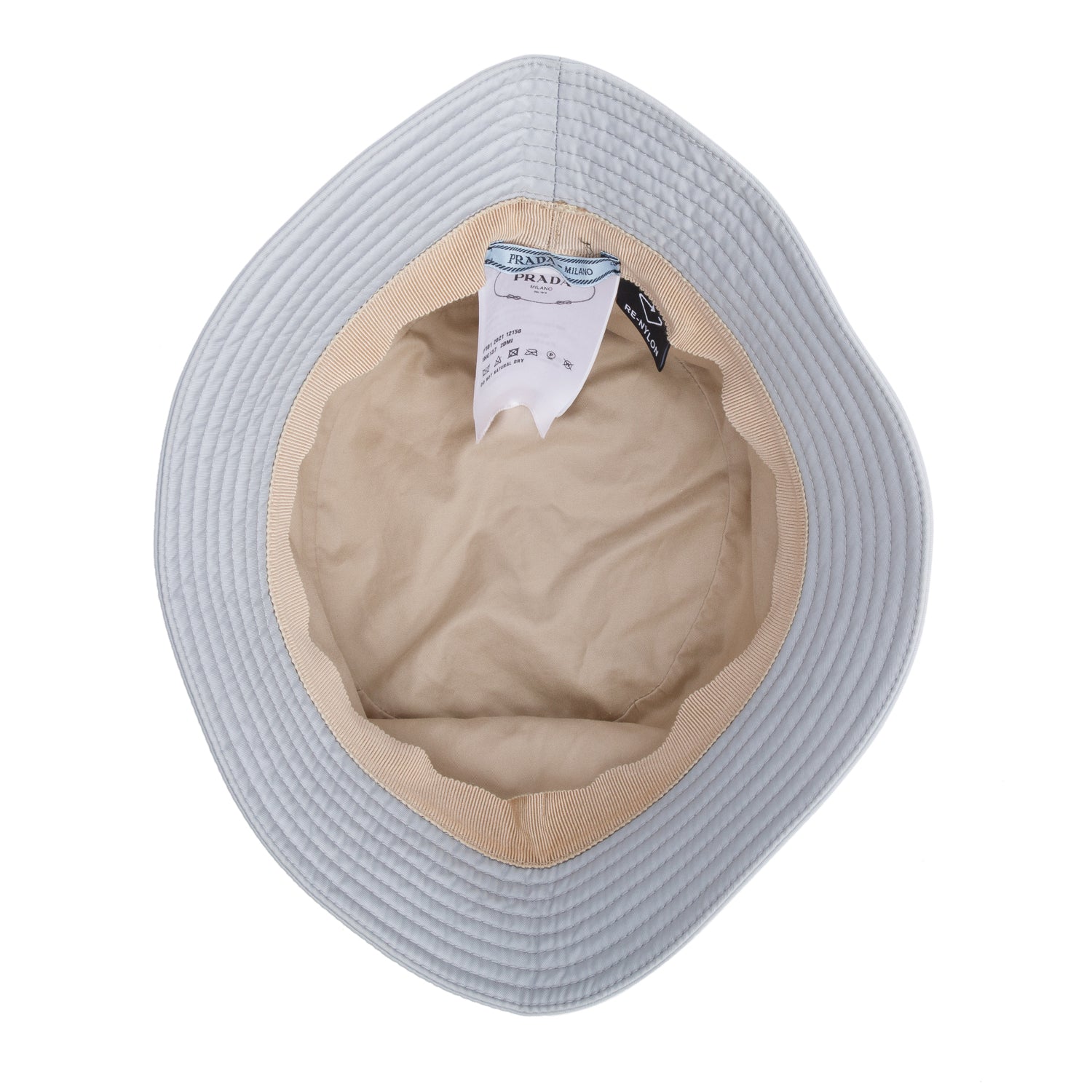 Prada Grey Re-Nylon Bucket Hat
