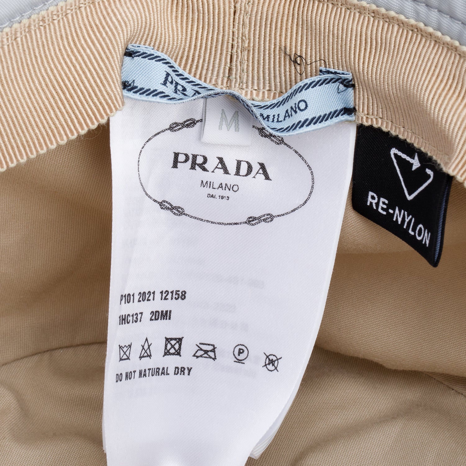 Prada Grey Re-Nylon Bucket Hat