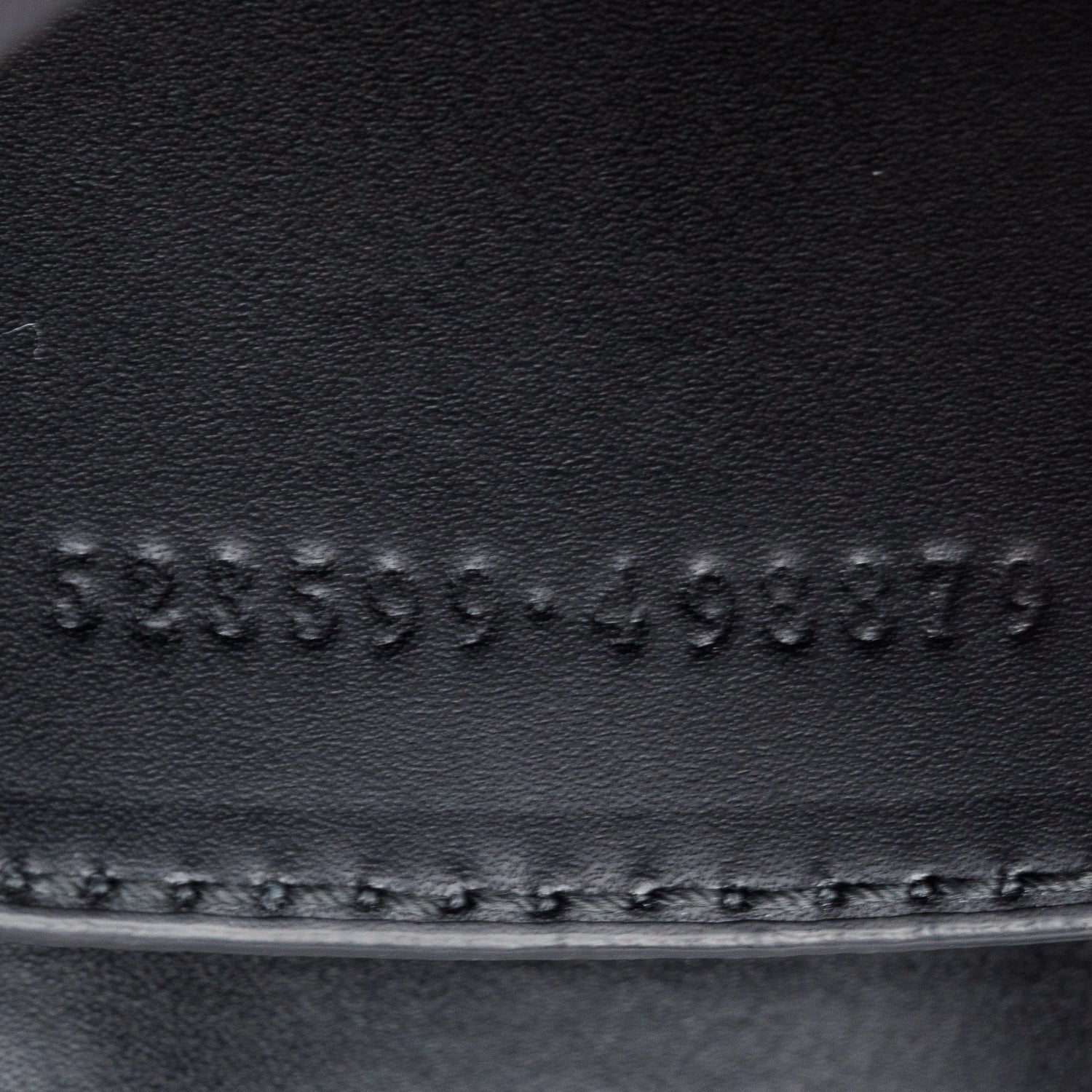 Gucci Black GG Supreme Messenger Bag