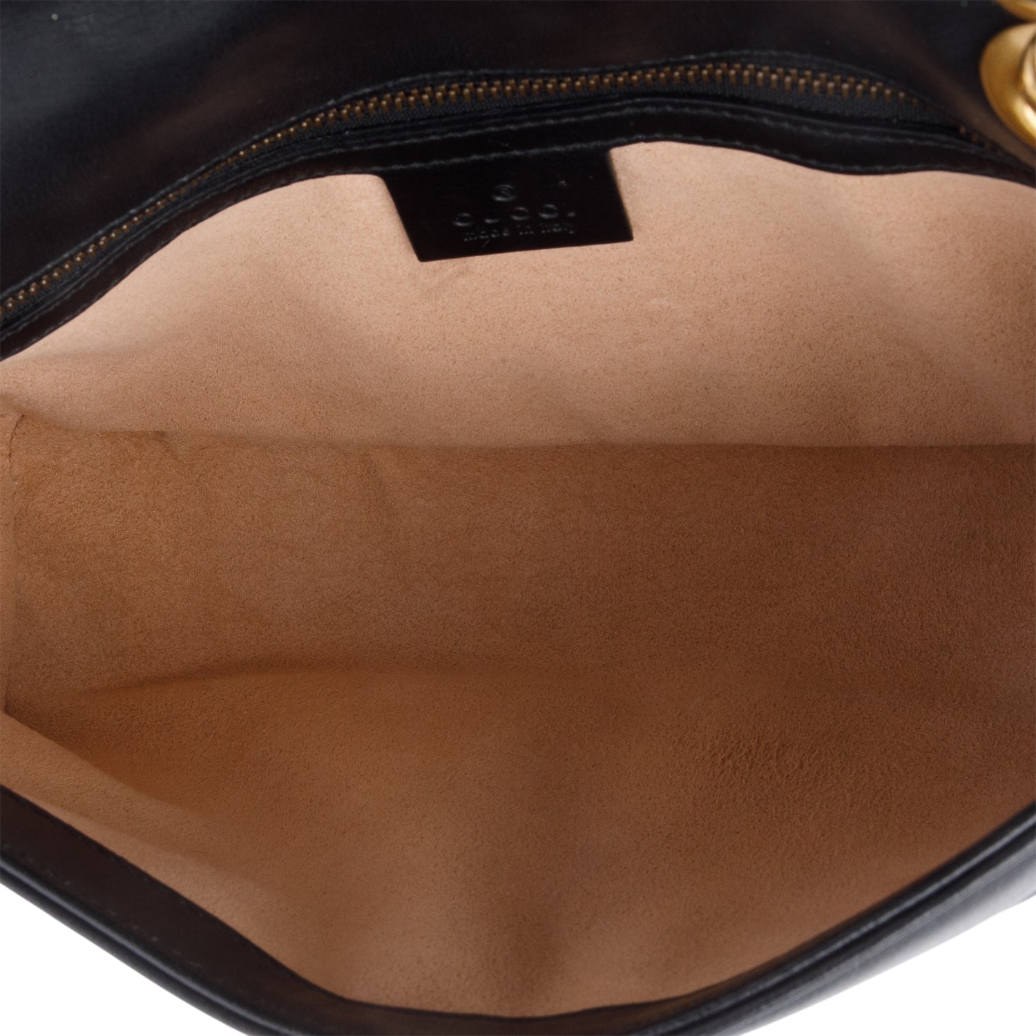 Gucci Black GG Marmont Matelasse Medium Shoulder Bag