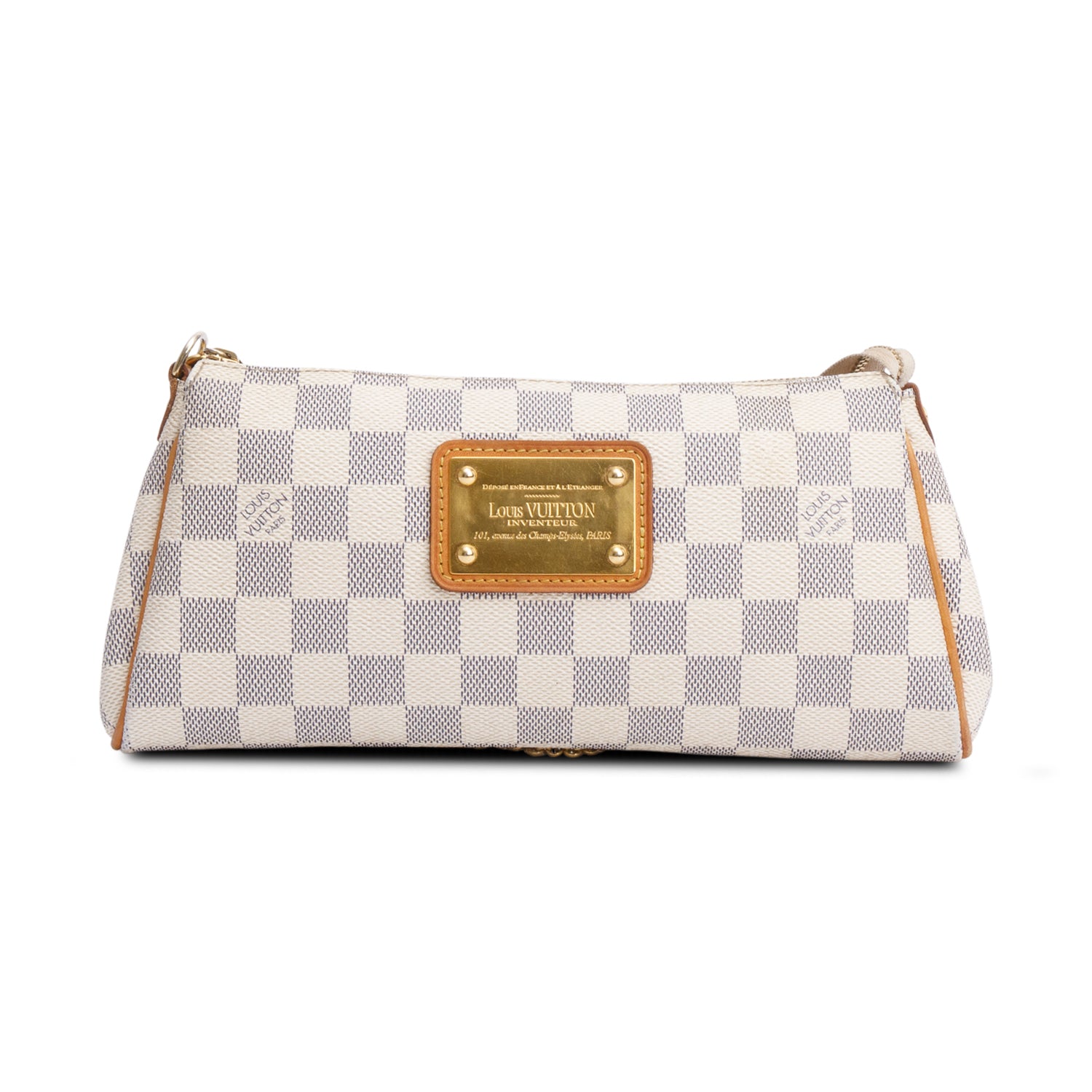 Louis Vuitton Damier Azur Eva Clutch w/ Strap