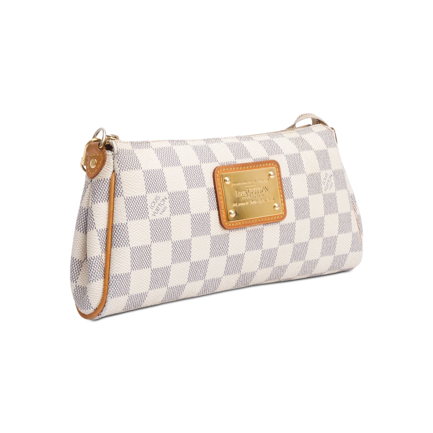 Louis Vuitton Damier Azur Eva Clutch w/ Strap