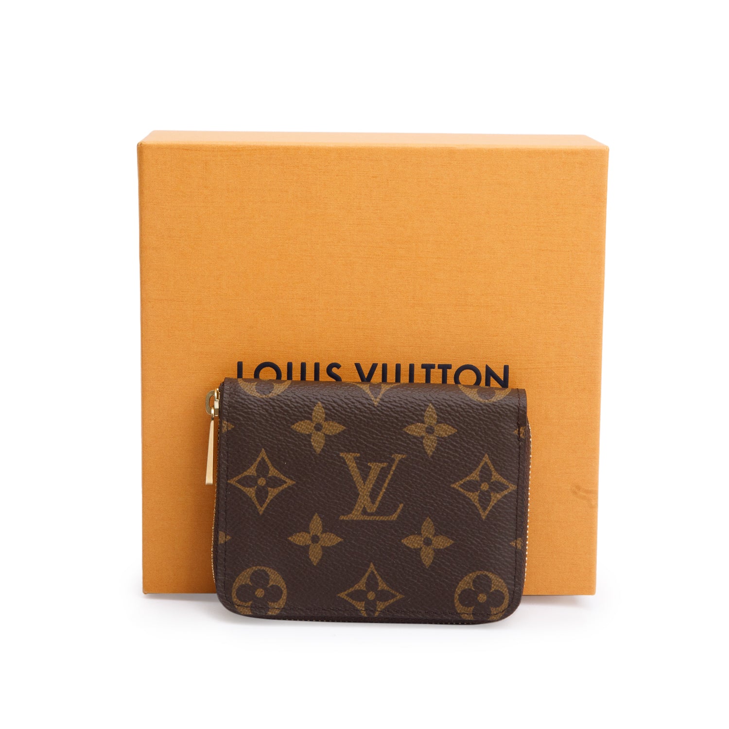 Louis Vuitton Monogram Zippy Coin Purse w/ Box & Receipt