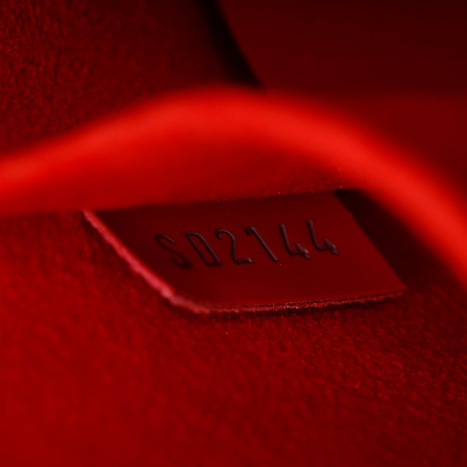 Louis Vuitton Red Epi Leather Alma PM