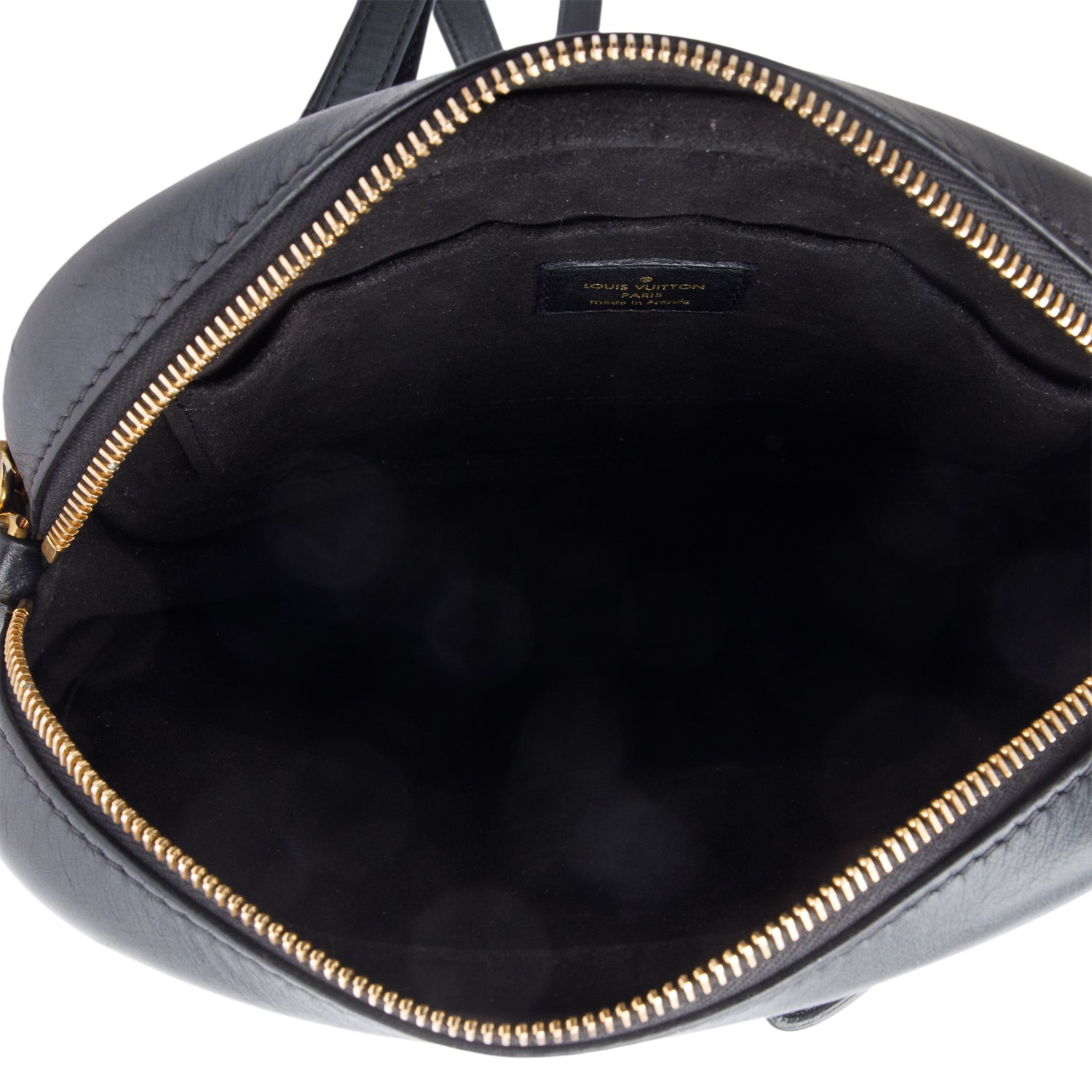 Louis Vuitton Black Calfskin Leather New Wave Camera Bag