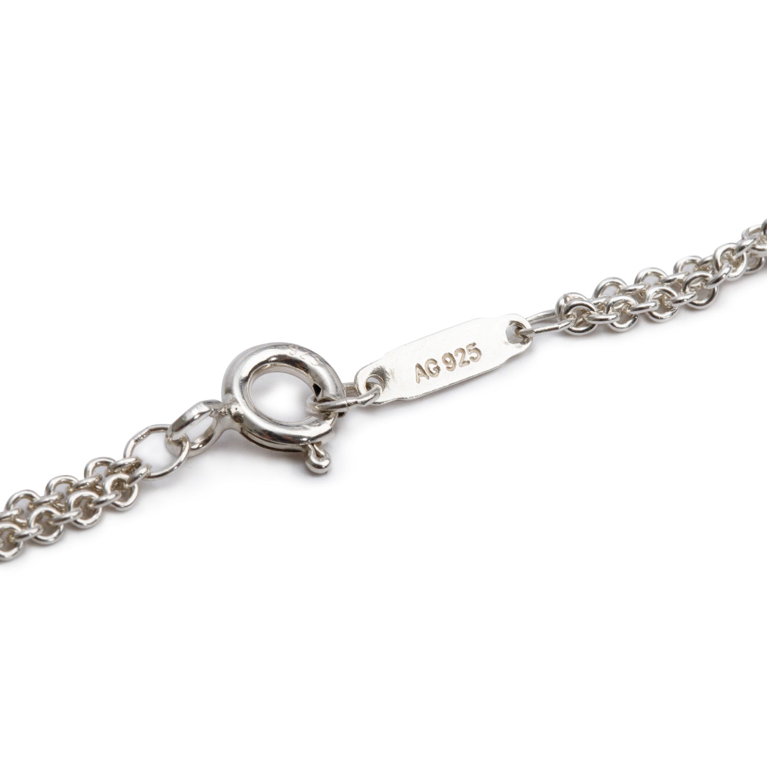 Tiffany & Co. Sterling Silver Infinity Pendant Necklace