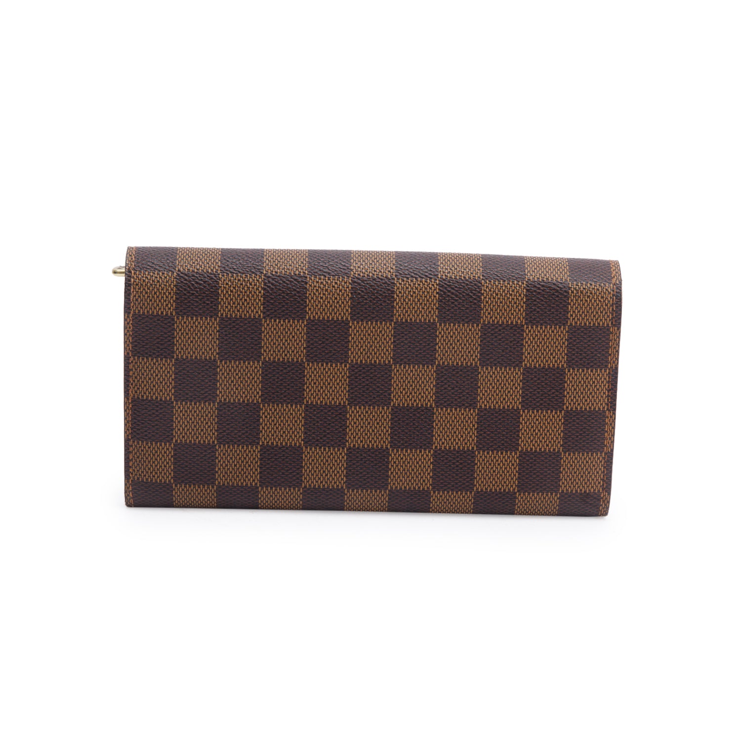 Louis Vuitton Damier Ebene Sarah Wallet w/ Box & Receipt
