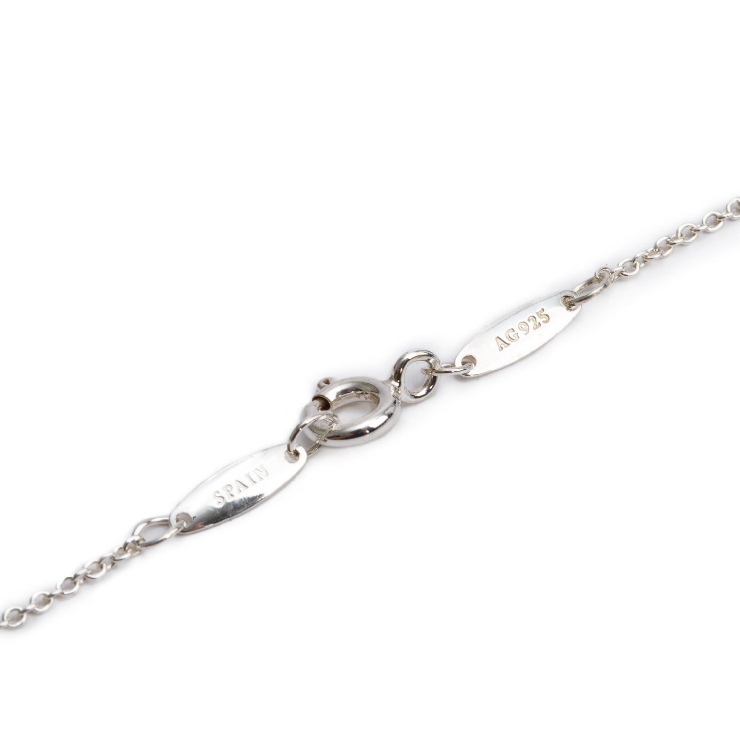 Tiffany & Co. Elsa Peretti Sterling Silver Cross Pendant Necklace