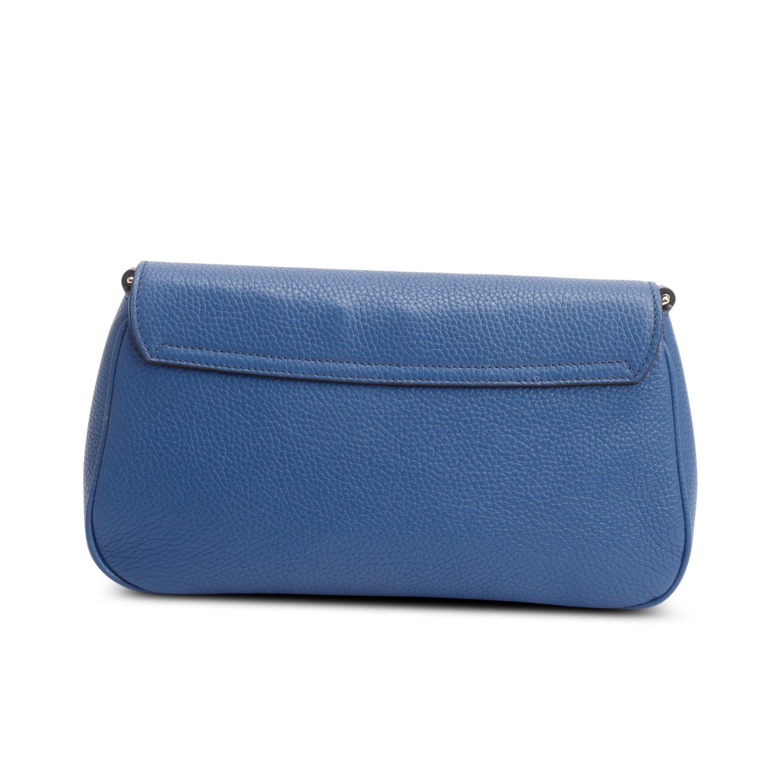 Gucci Blue Leather Medium Soho Chain Crossbody Bag