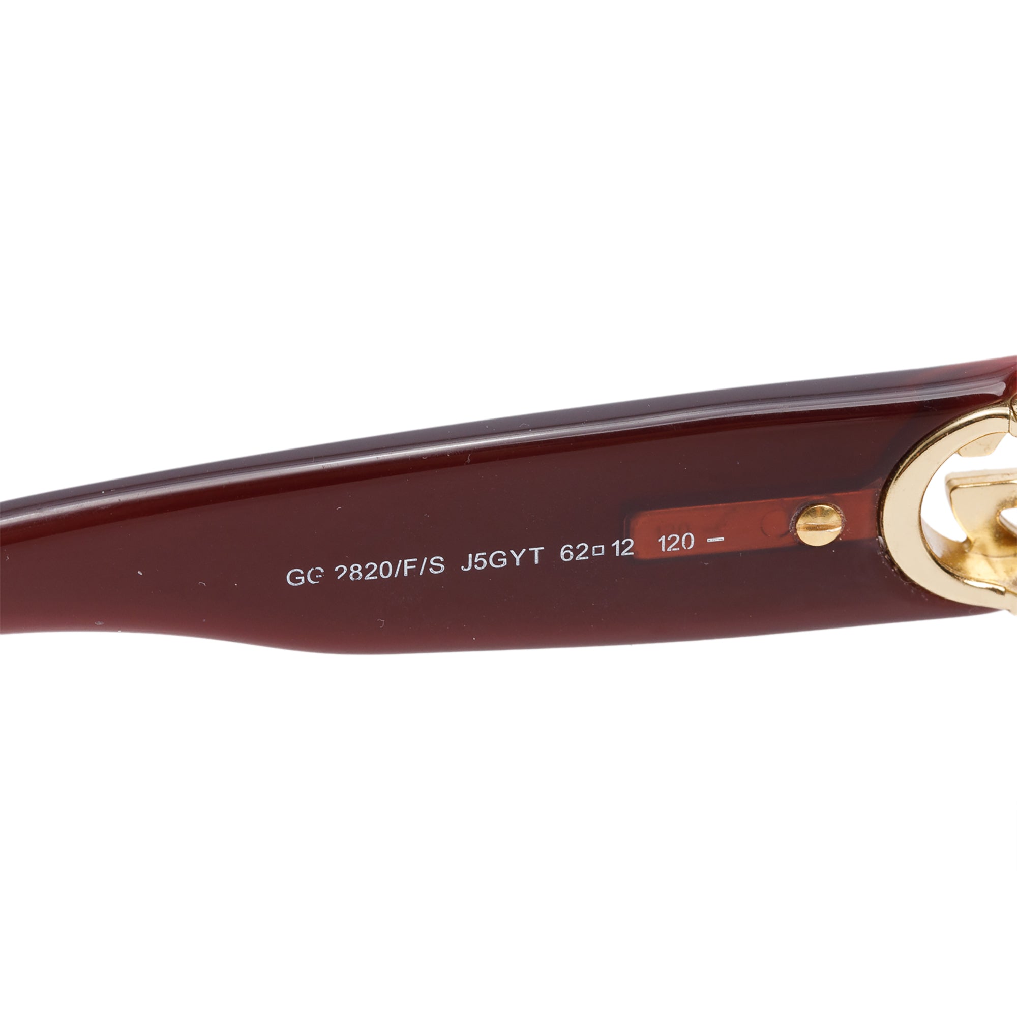 Gucci GG2820/F/S S Brown Acetate Crystal GG Shield Sunglasses