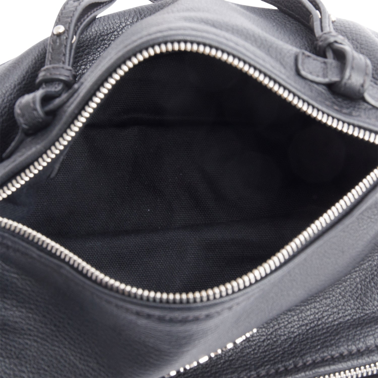 Givenchy Black Sugar Goatskin Leather Mini Pandora Crossbody Bag w/ Receipt