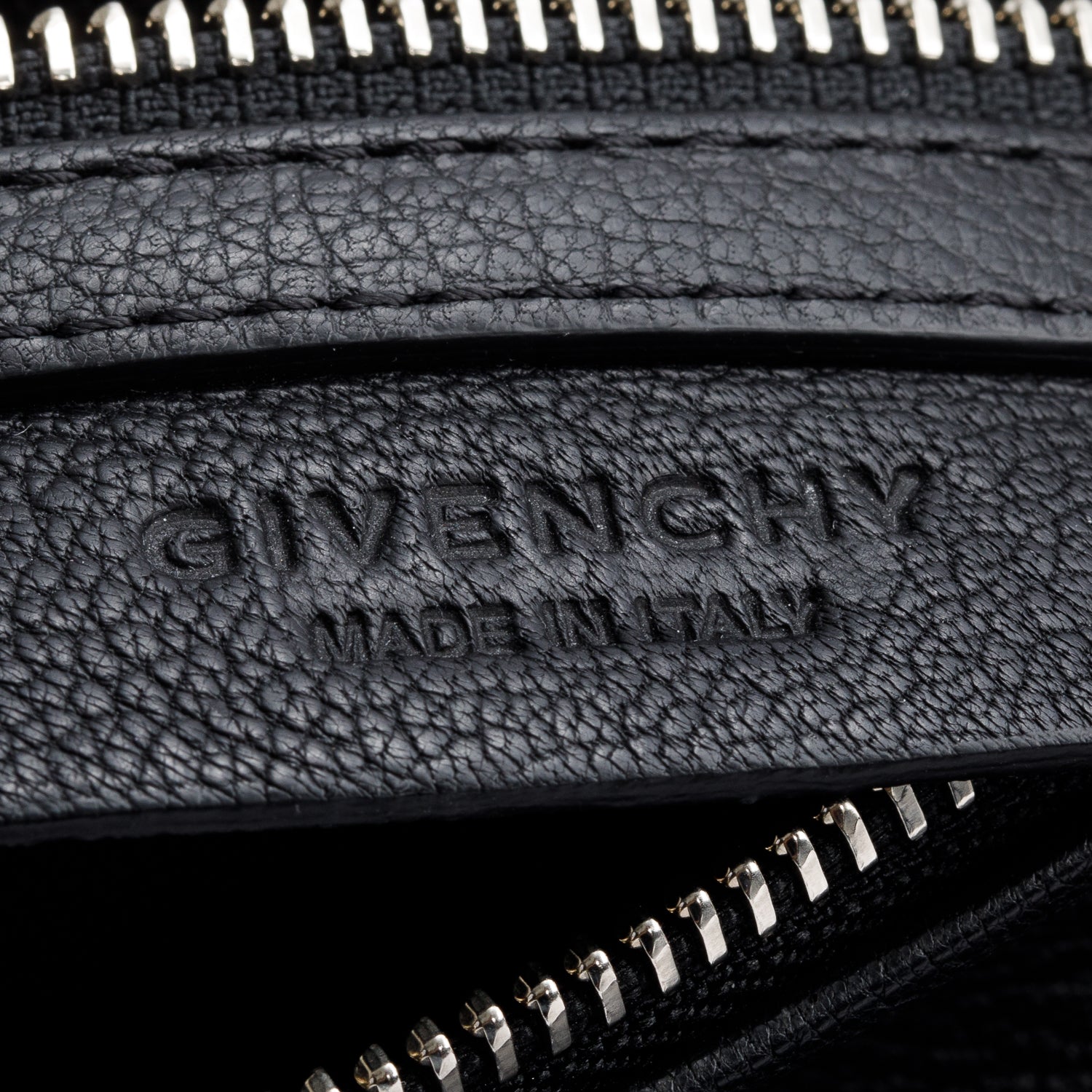 Givenchy Black Sugar Goatskin Leather Mini Pandora Crossbody Bag w/ Receipt