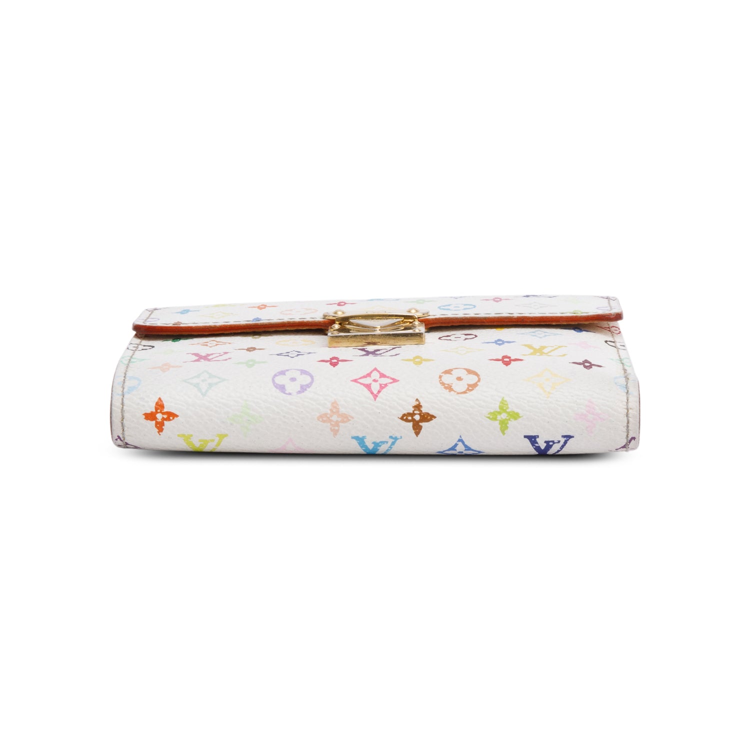 Louis Vuitton White Multicolore Koala Compact Wallet