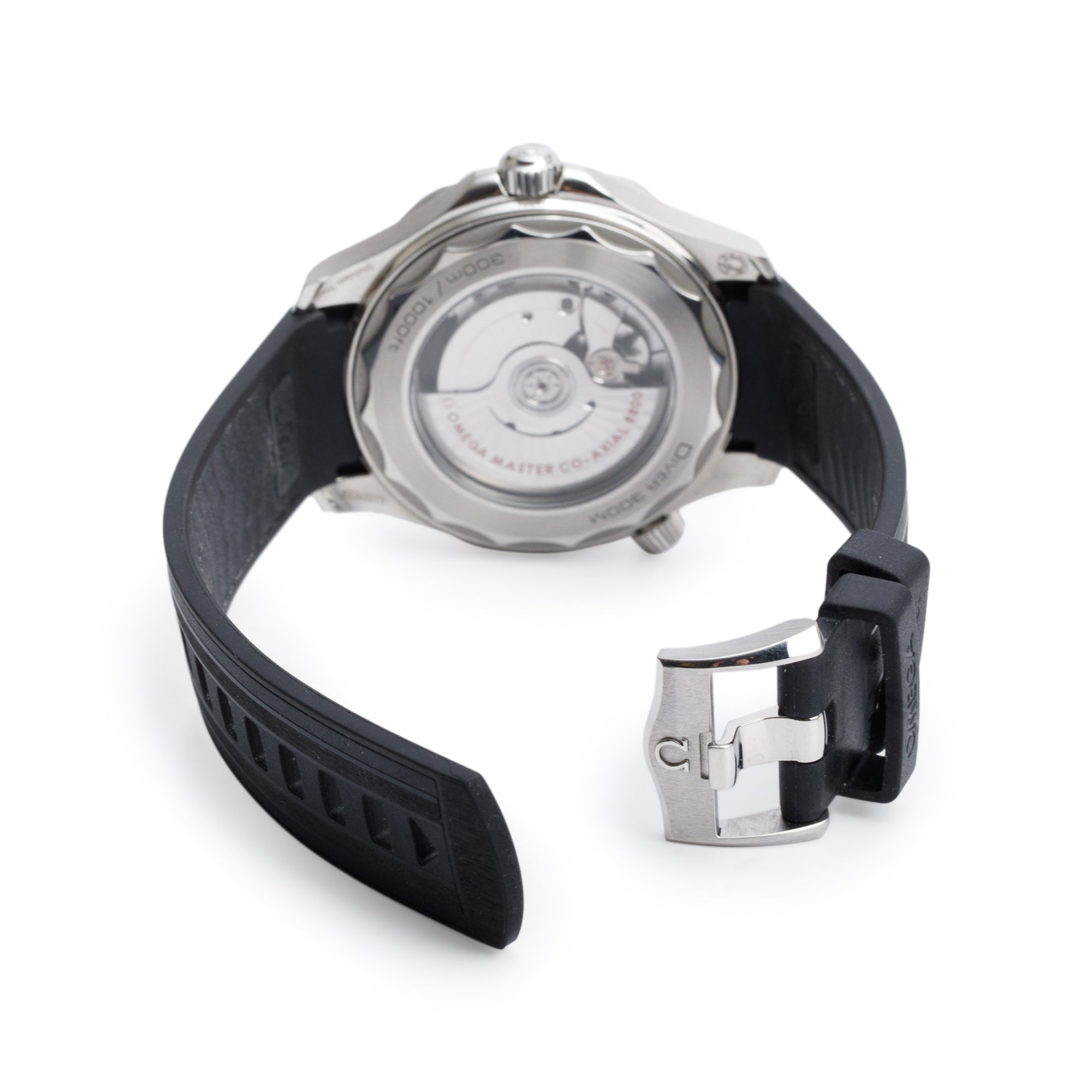 Omega Stainless Steel Seamaster Diver 300M Co-Axial Master Chronometer 42 MM Automatic Watch w/ Box & Papers