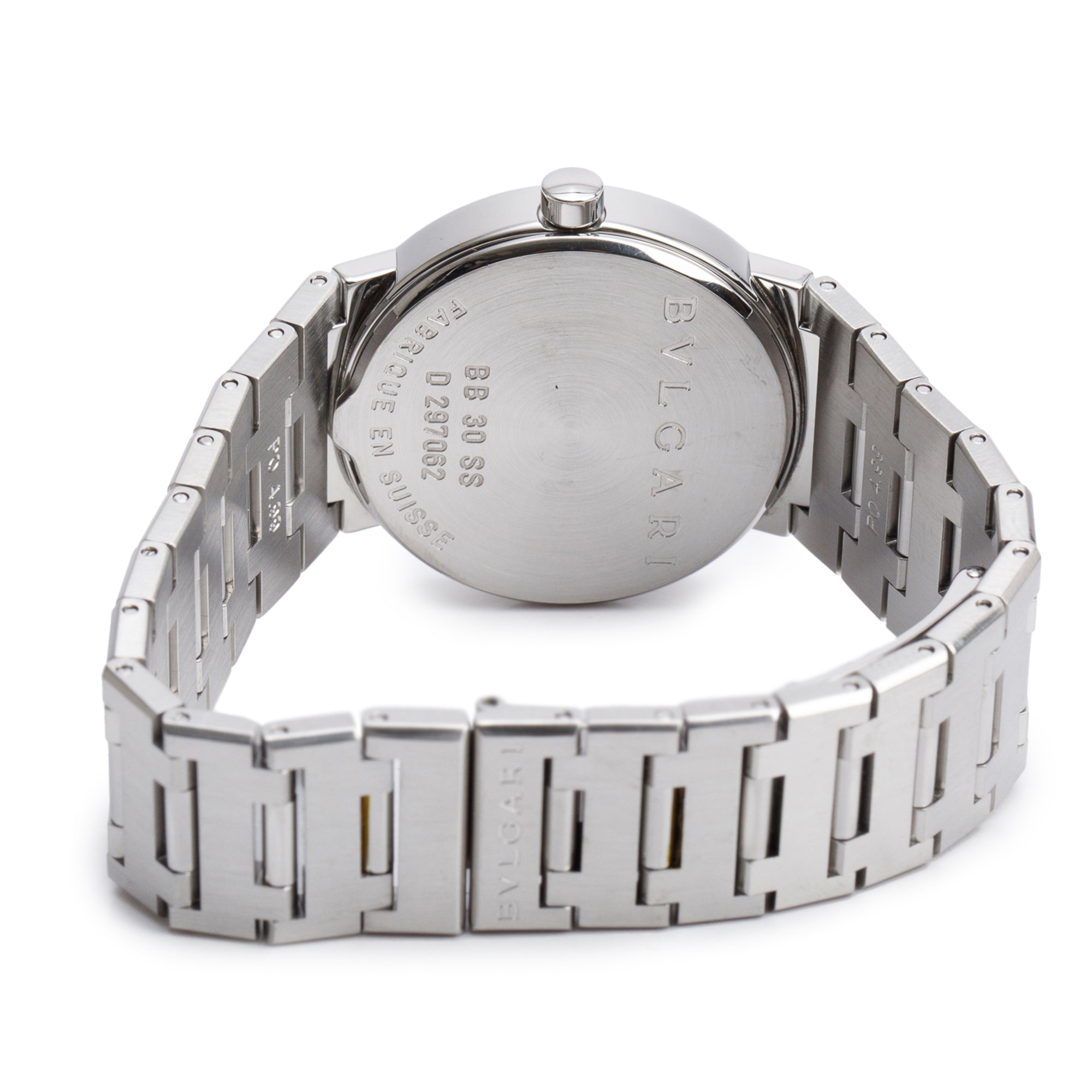 BVLGARI Stainless Steel BVLGARI 30 MM Quartz Watch