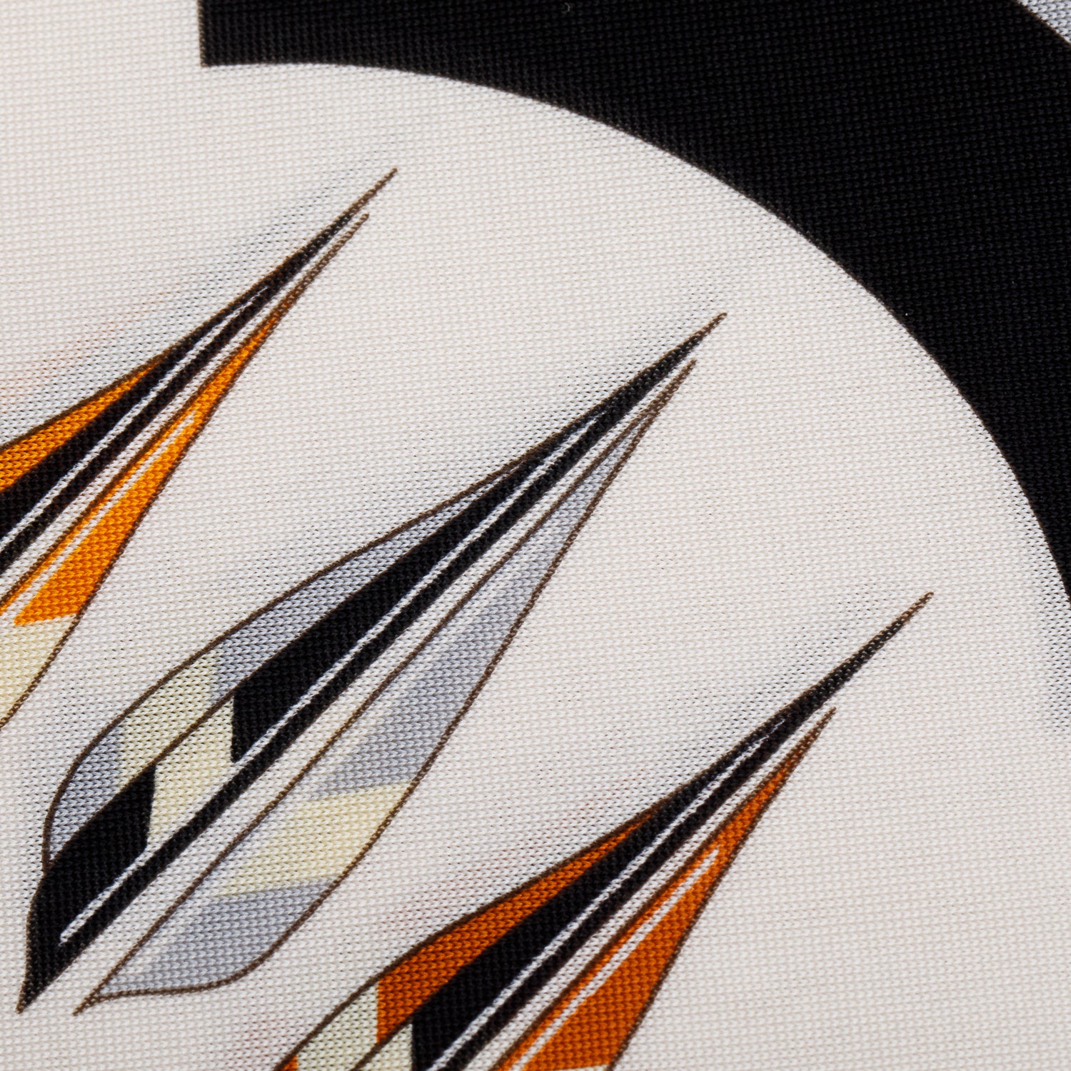 Hermes Multicolor 'Arcs En Ciel' Silk Scarf 90