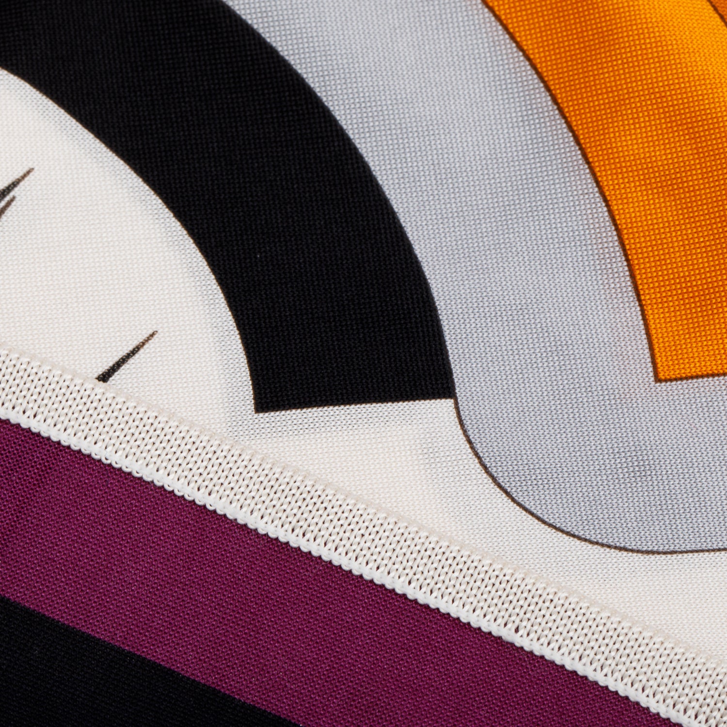 Hermes Multicolor 'Arcs En Ciel' Silk Scarf 90